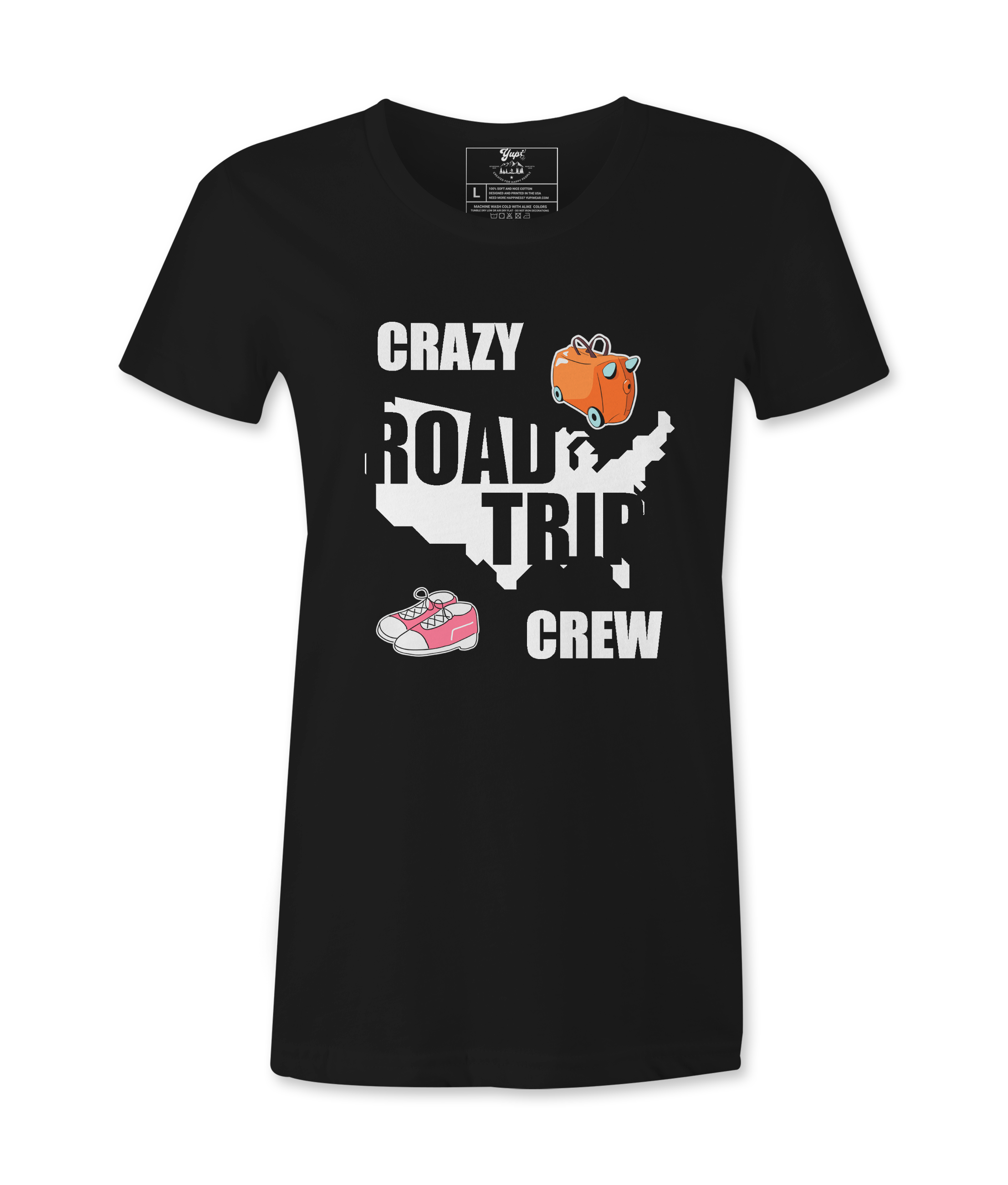 Crazy Road Trip Crew - T-shirt