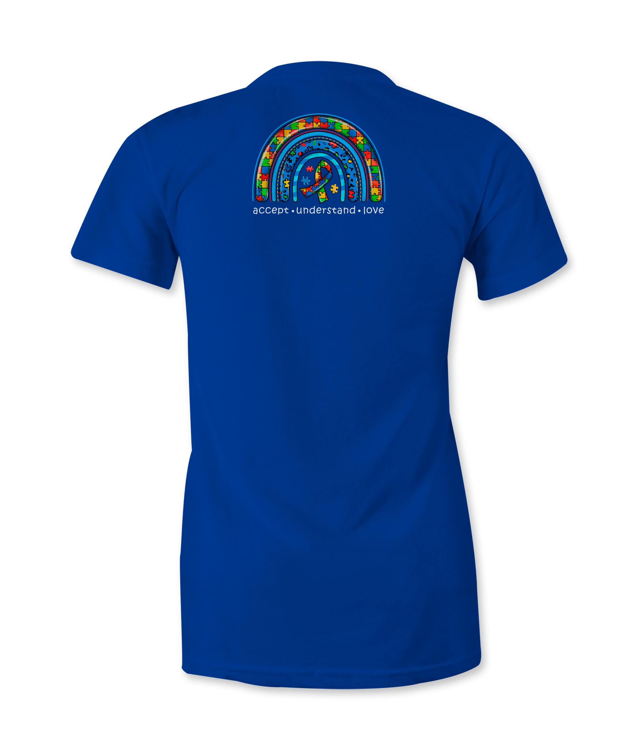 I Wear Blue For Autism - T-Shirt