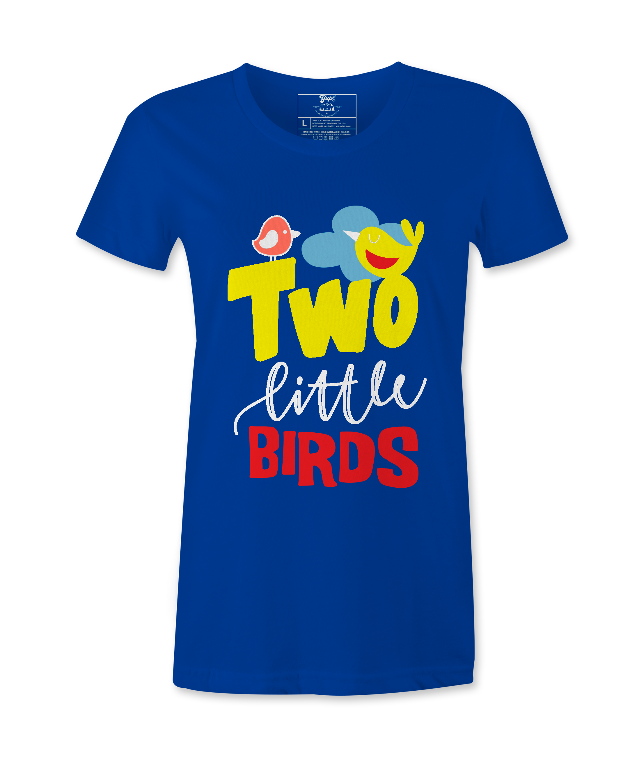 Two Little Birds - Female Tshirt