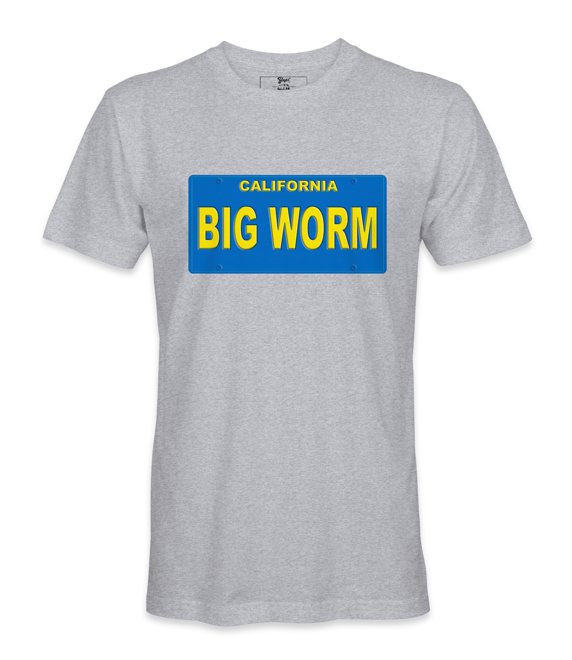 Big Worm License Plate T=Shirt