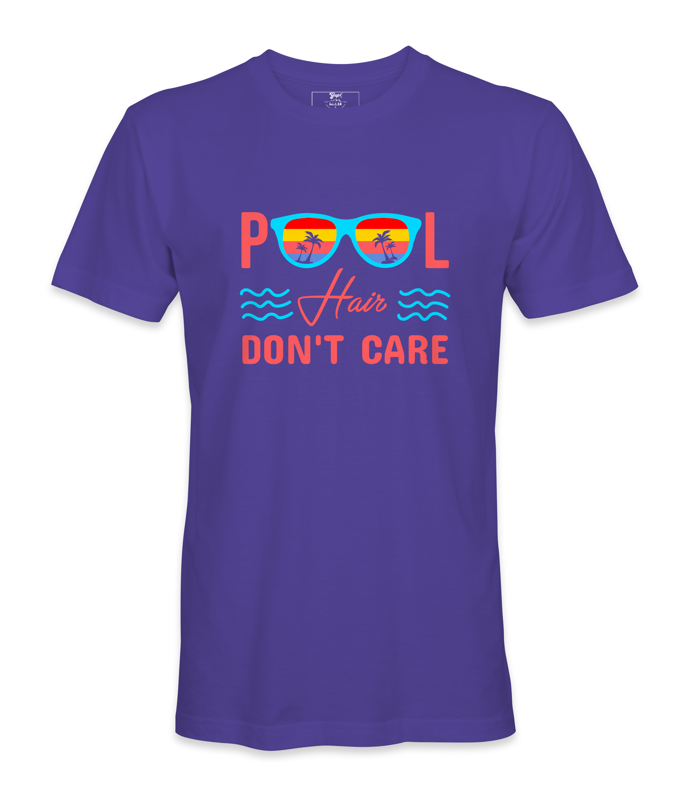 Pool Hair Don't Care - T-shirt