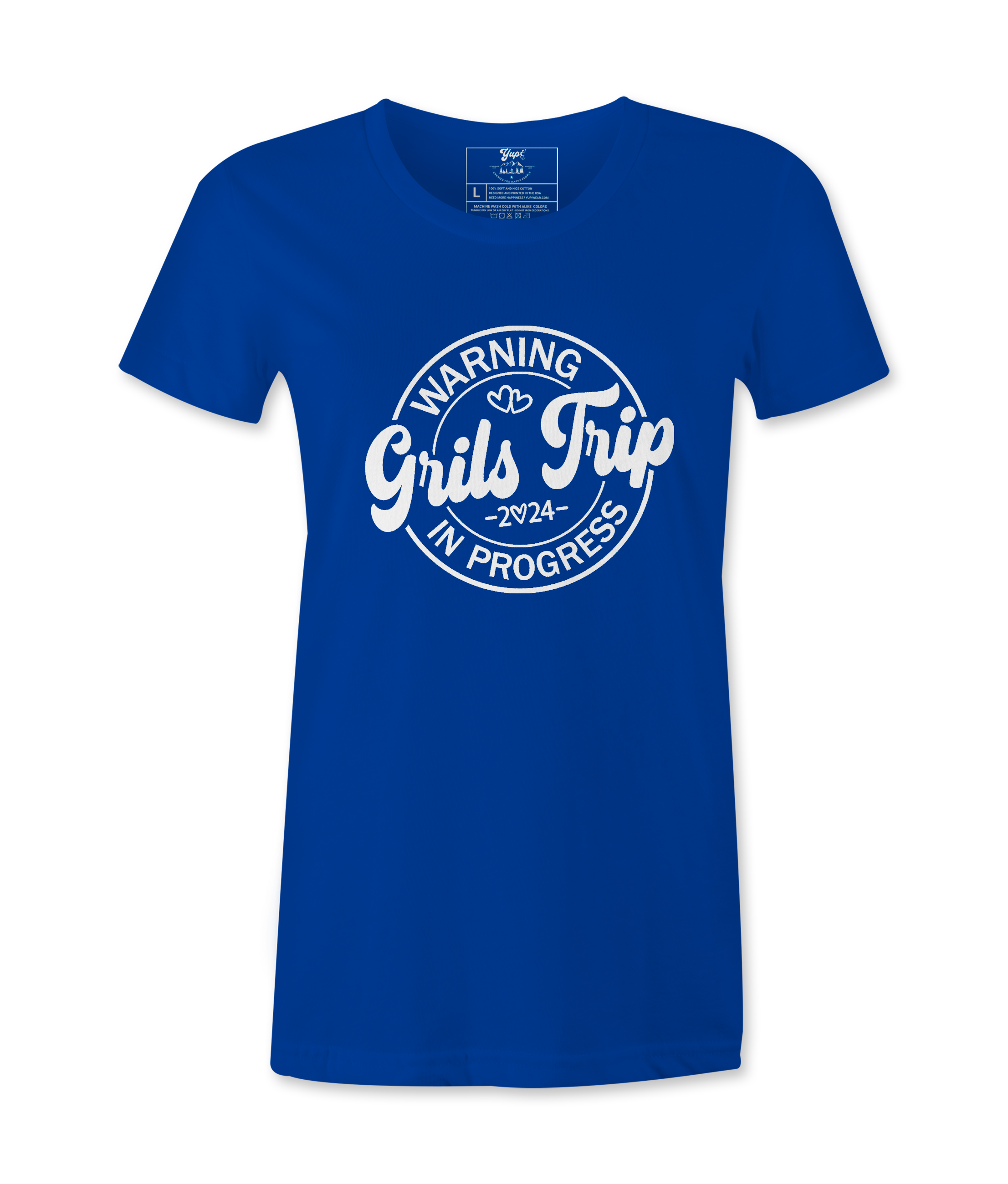 Warning Girls Trip 2024 - T-shirt