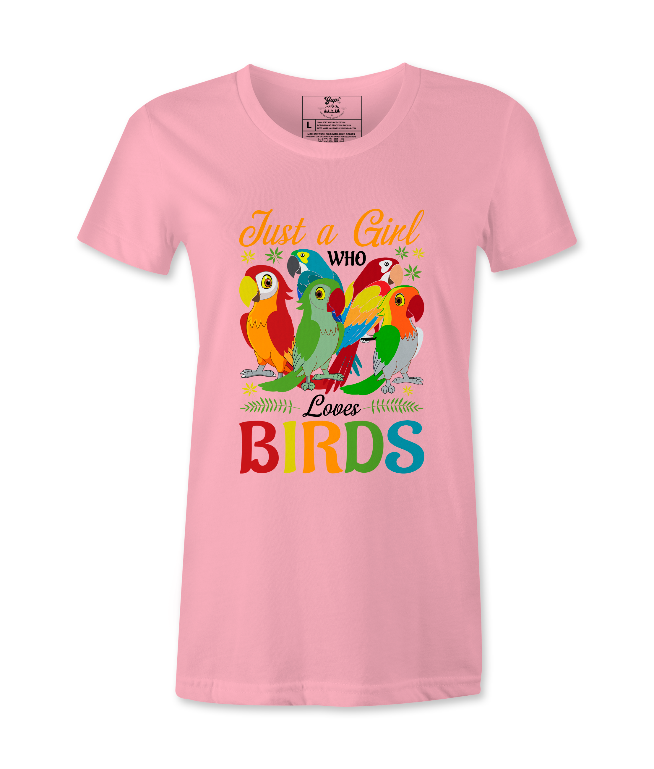 Just A Girl Who Loves Birds  Tshirt