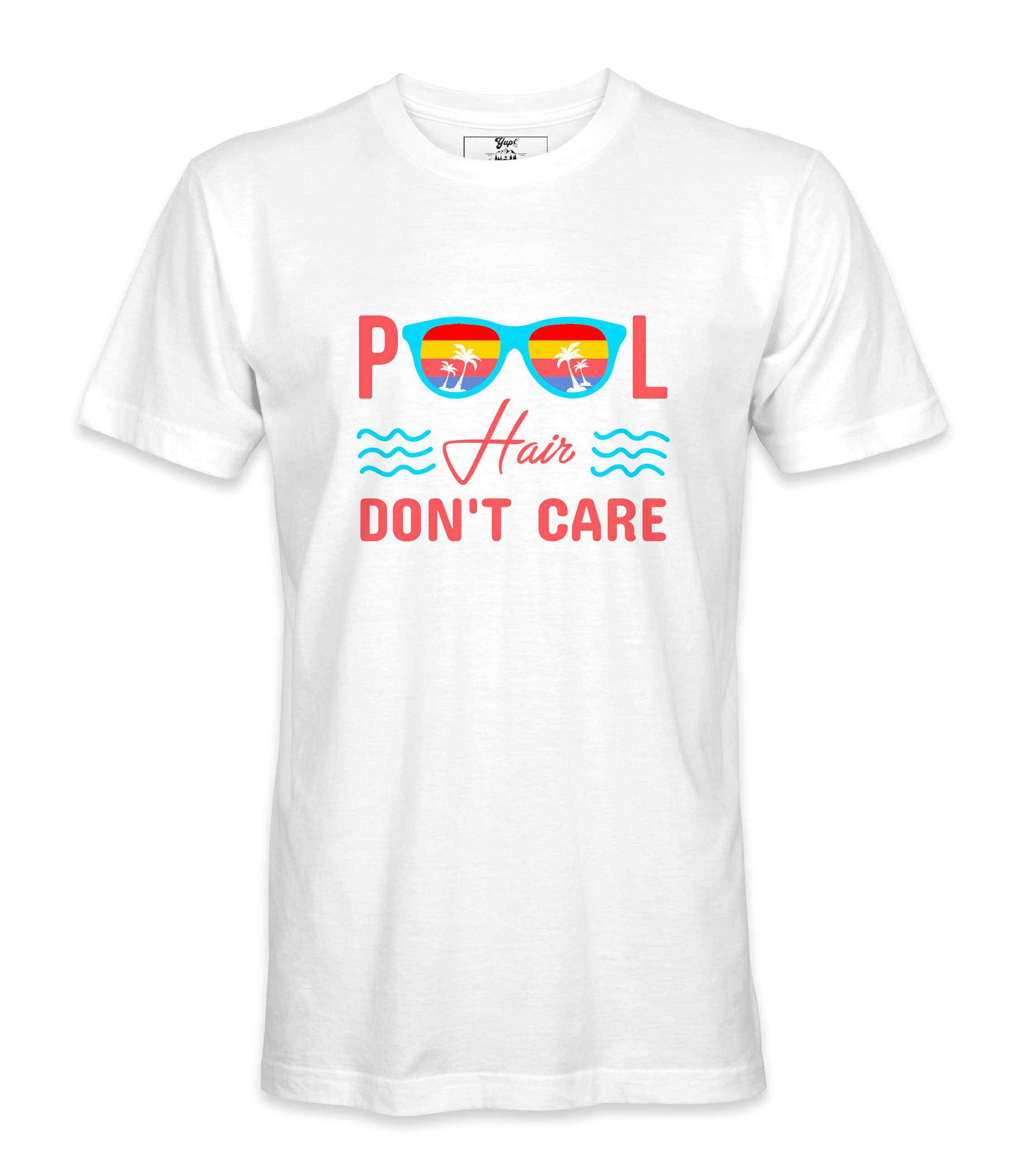 Pool Hair Don't Care - T-shirt