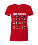 Cats of USA - T-shirt