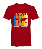 TravelIs My Therapy - T-shirt