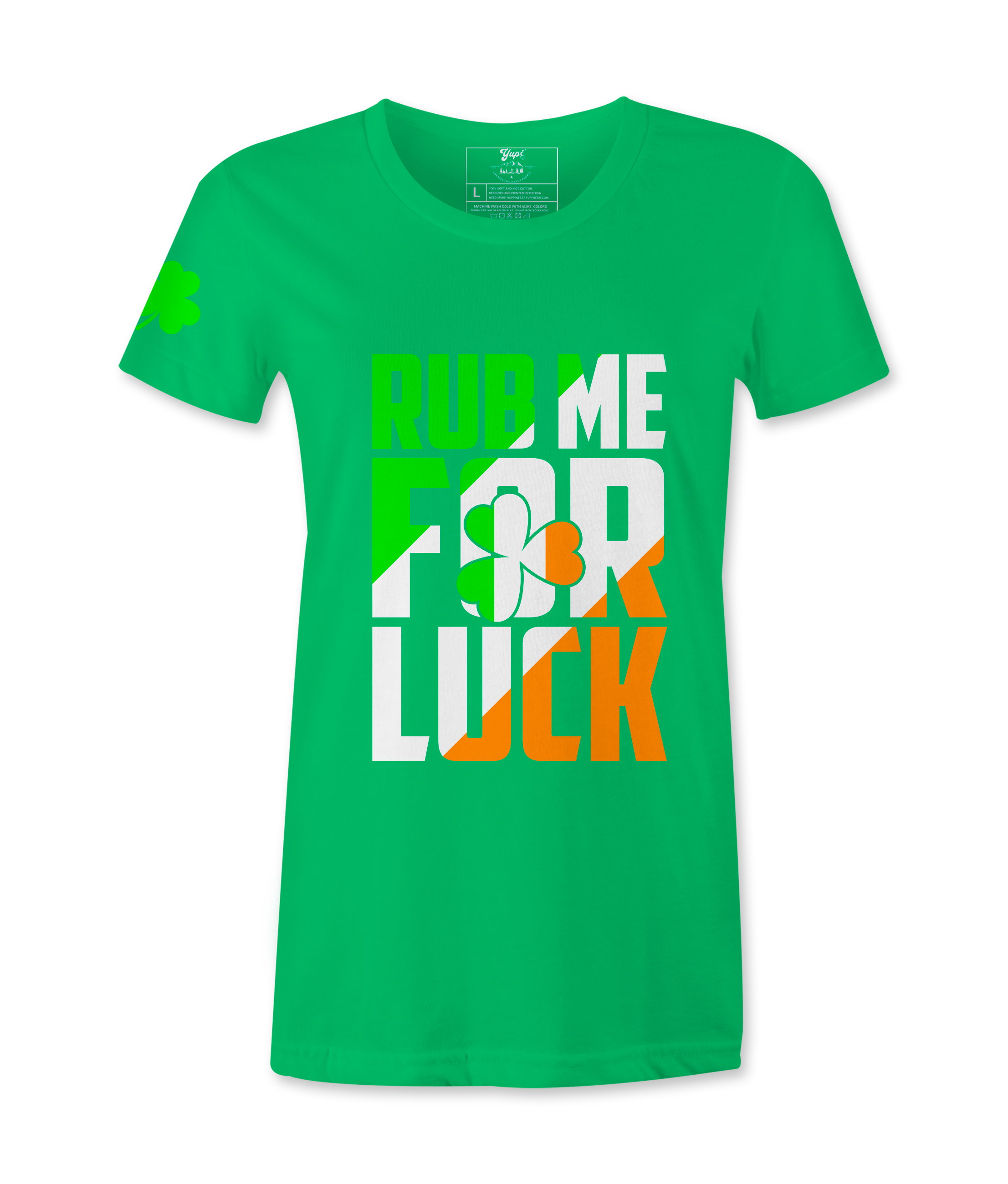 Rub Me For Luck - Female T-Shirt