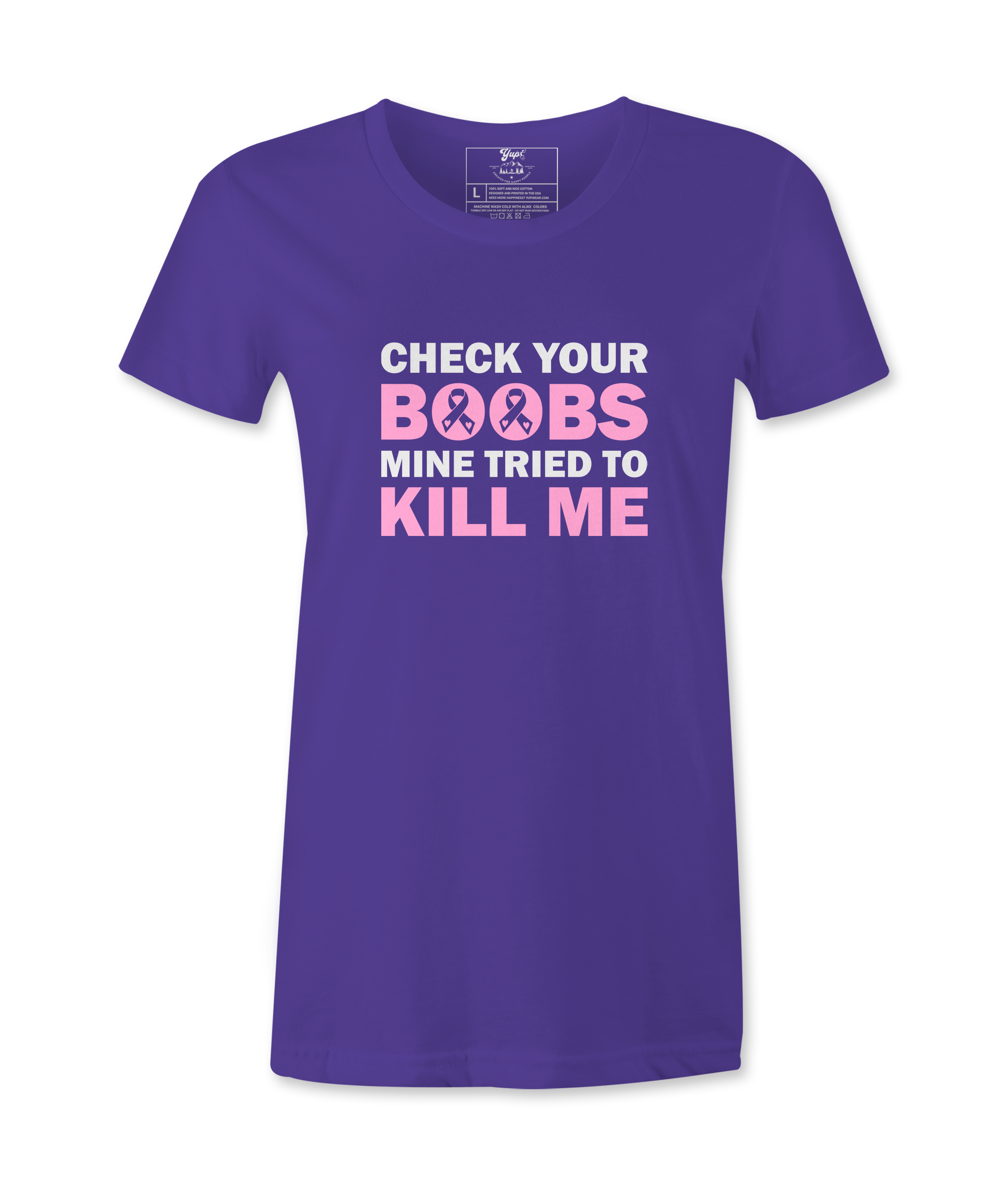 Check Your Boobs - T-shirt