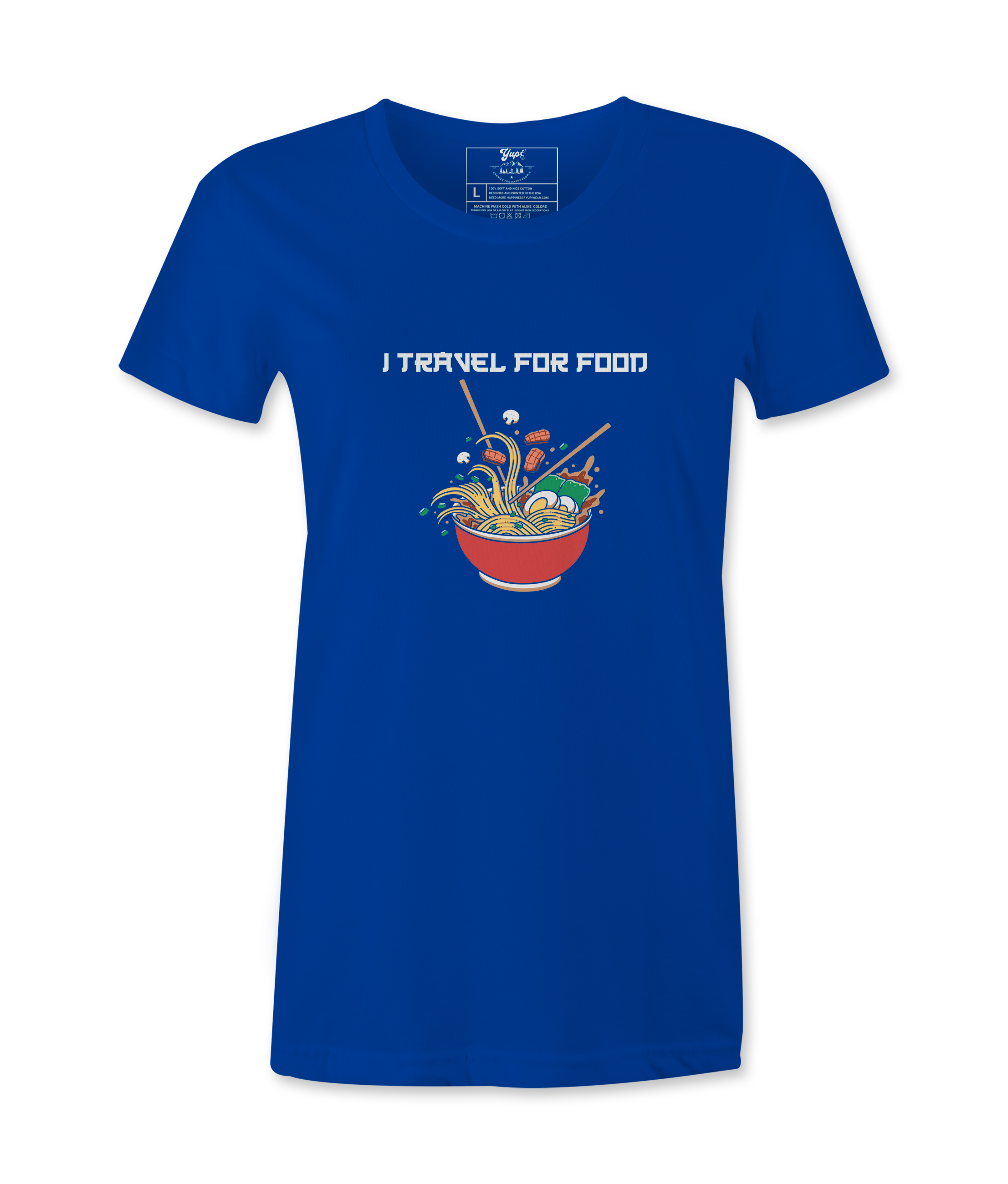 I Travel For Food - T-shirt