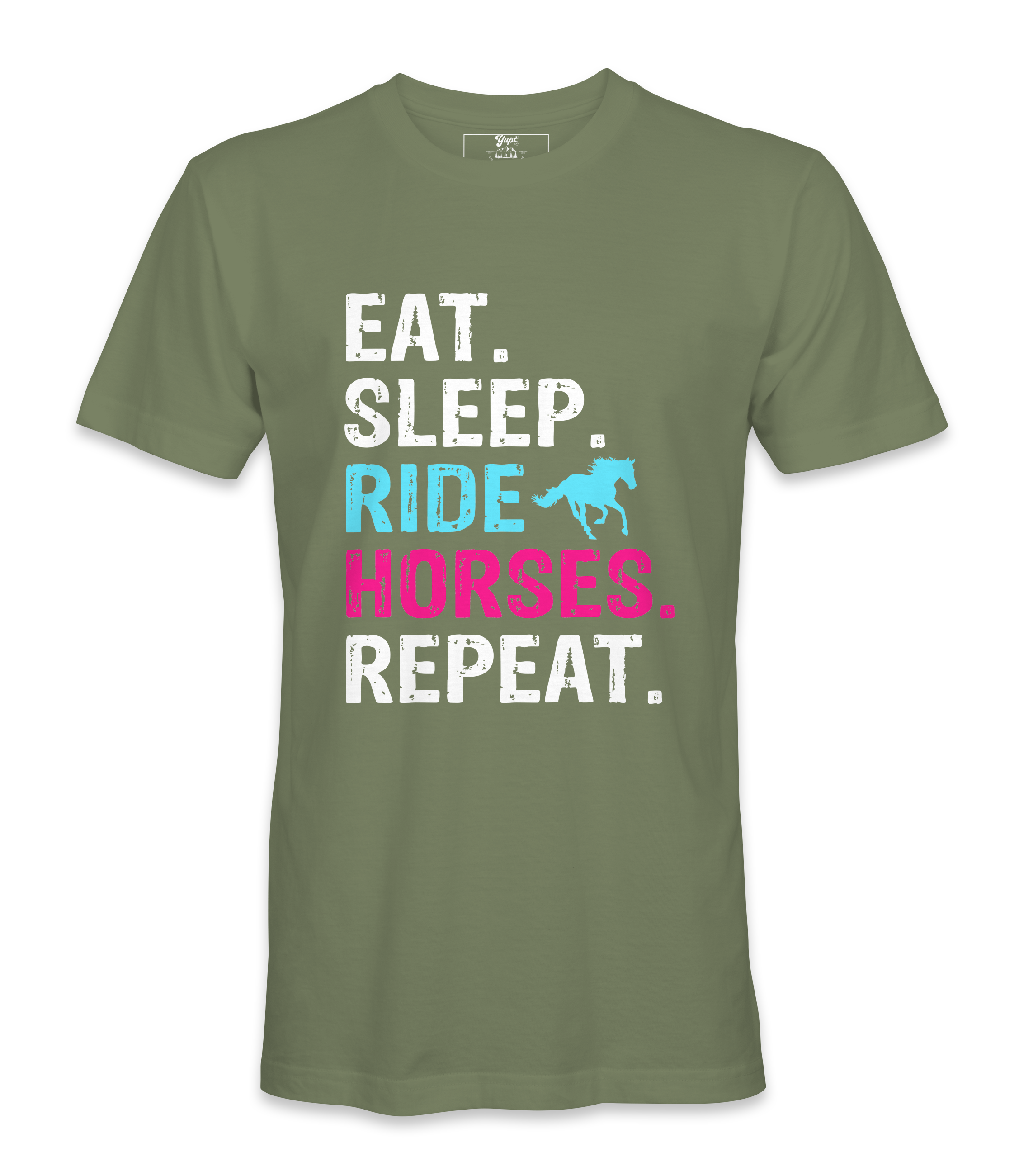 Eat Sleep Ride Horses Repeat - T-shirt