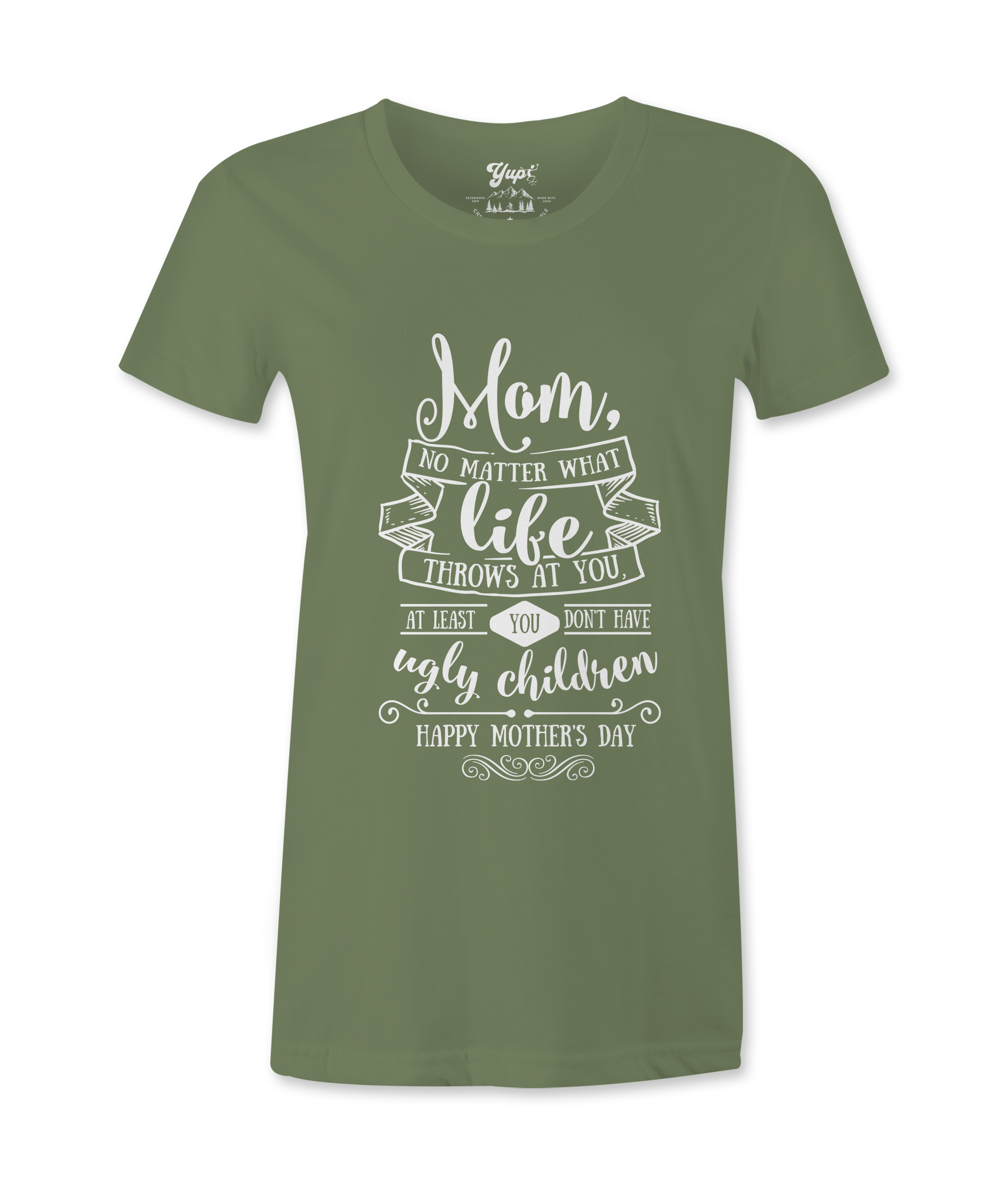 Mom, At Least ...- Female T-shirt