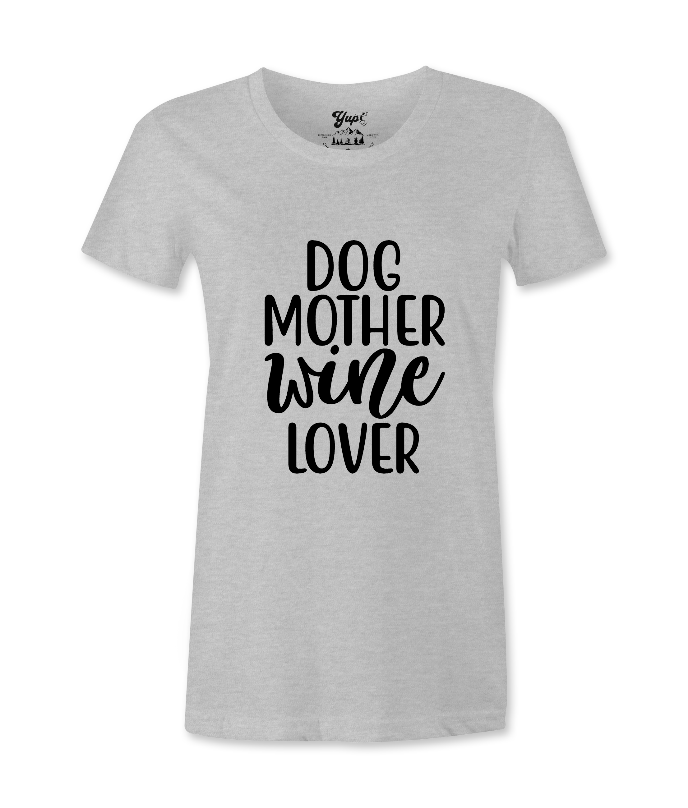 Dog Mother White Lover  -T-shirt