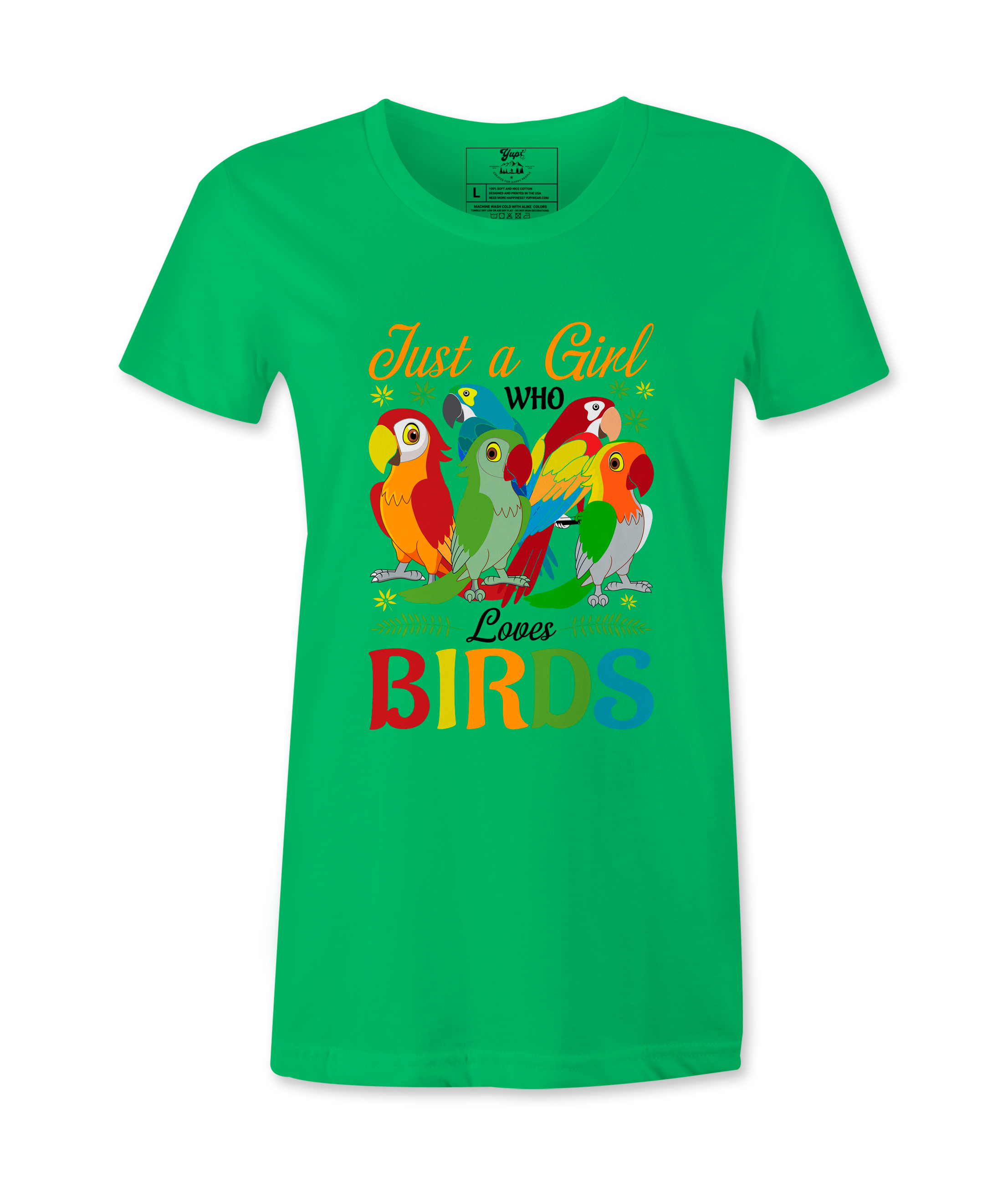 Just A Girl Who Loves Birds  Tshirt