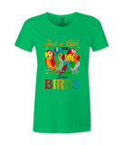 Just A Girl Who Loves Birds  Tshirt