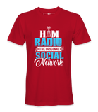 Ham Radio The Original Social Network- T-Shirt