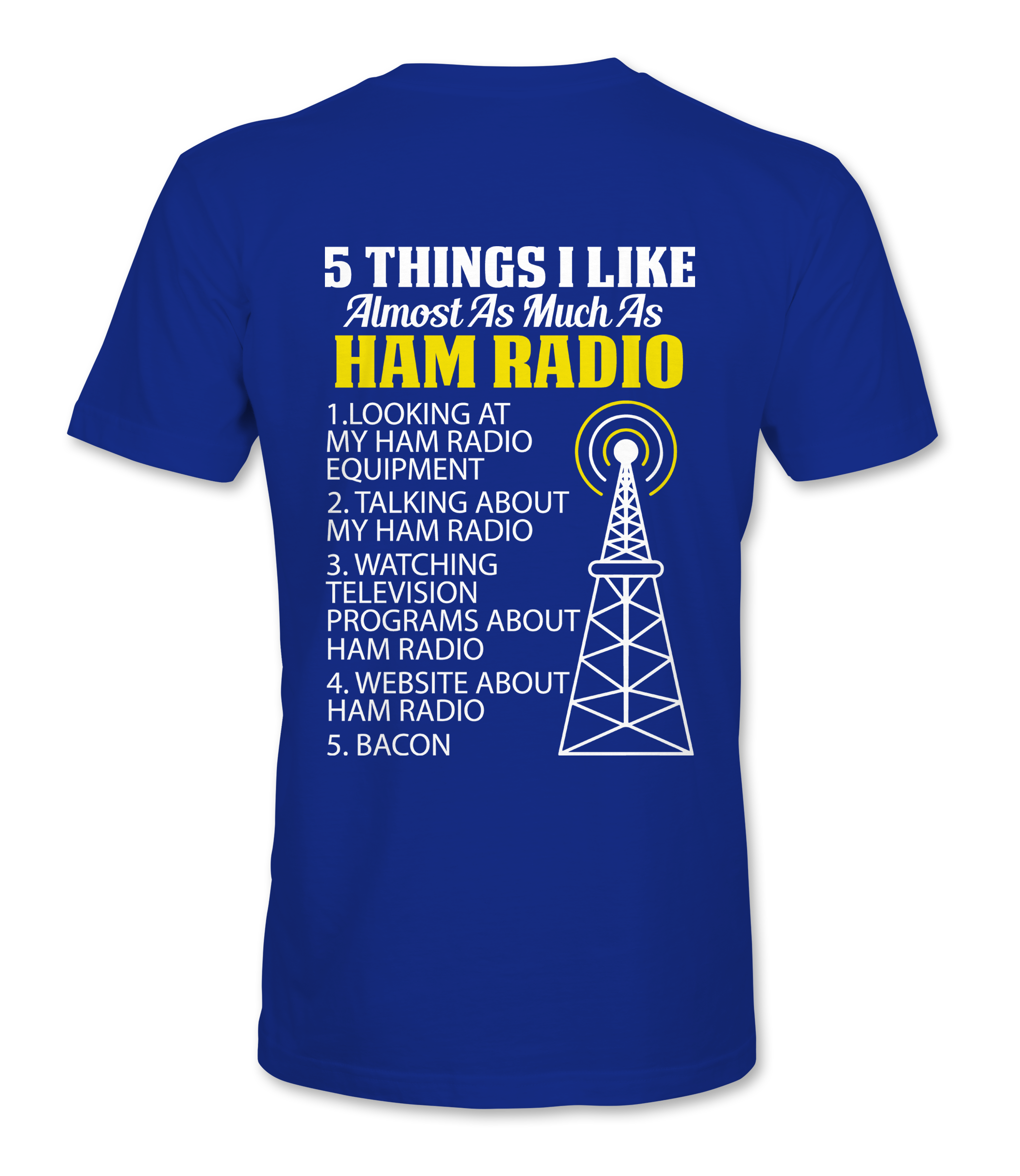 5 Things I Like As Much - T-Shirt