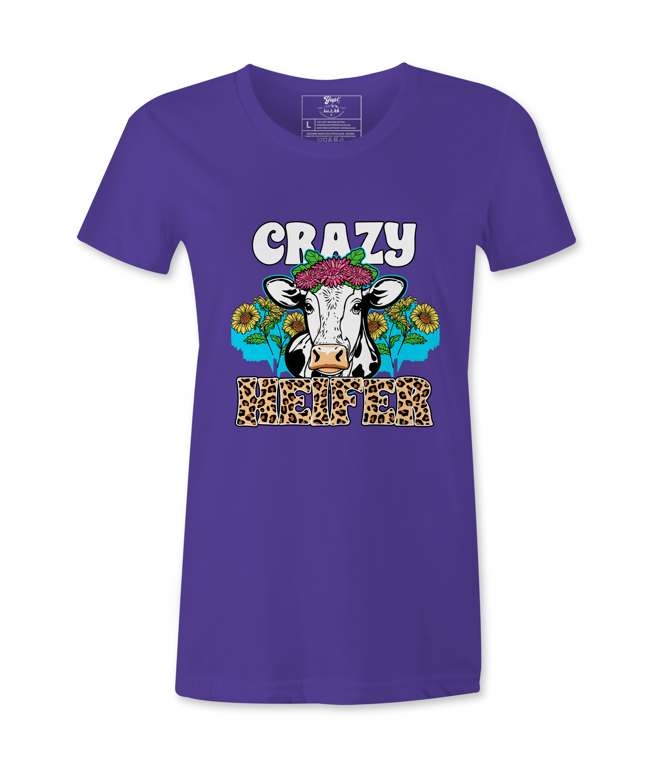 Crazy Heifer  - T-Shirt