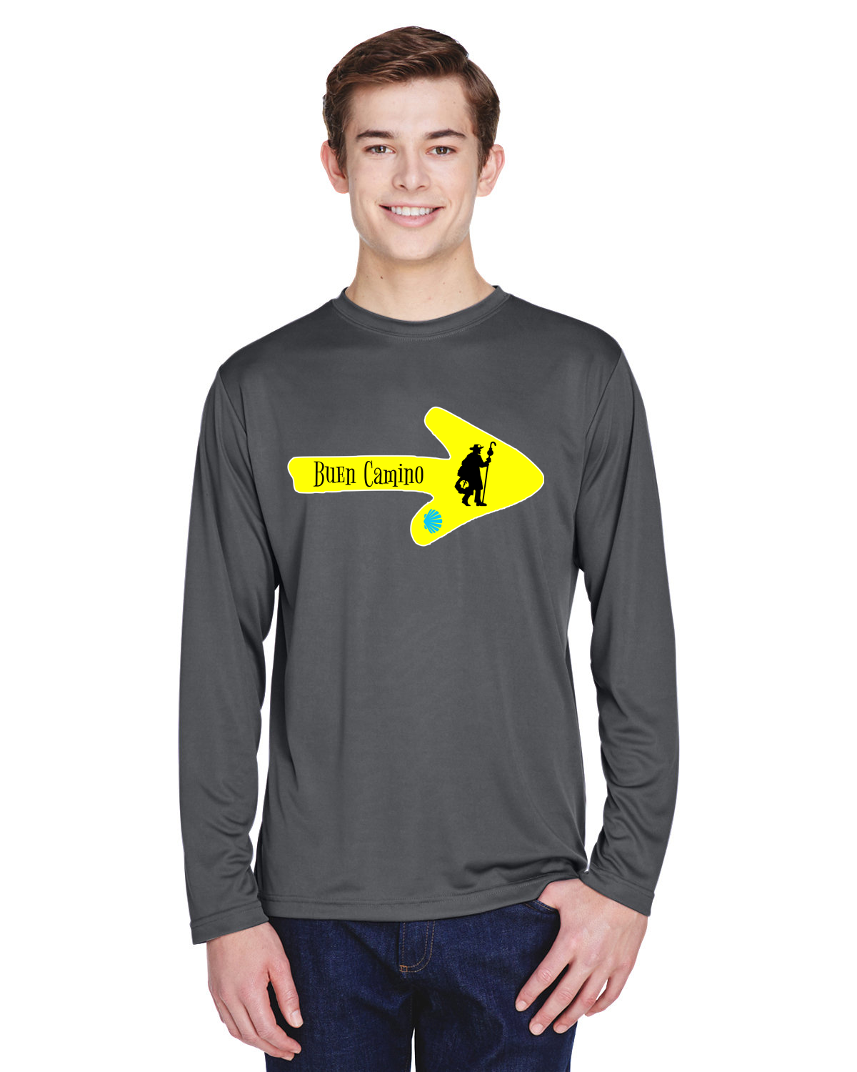 Buen Camino  Performance Long Sleeve Shirt