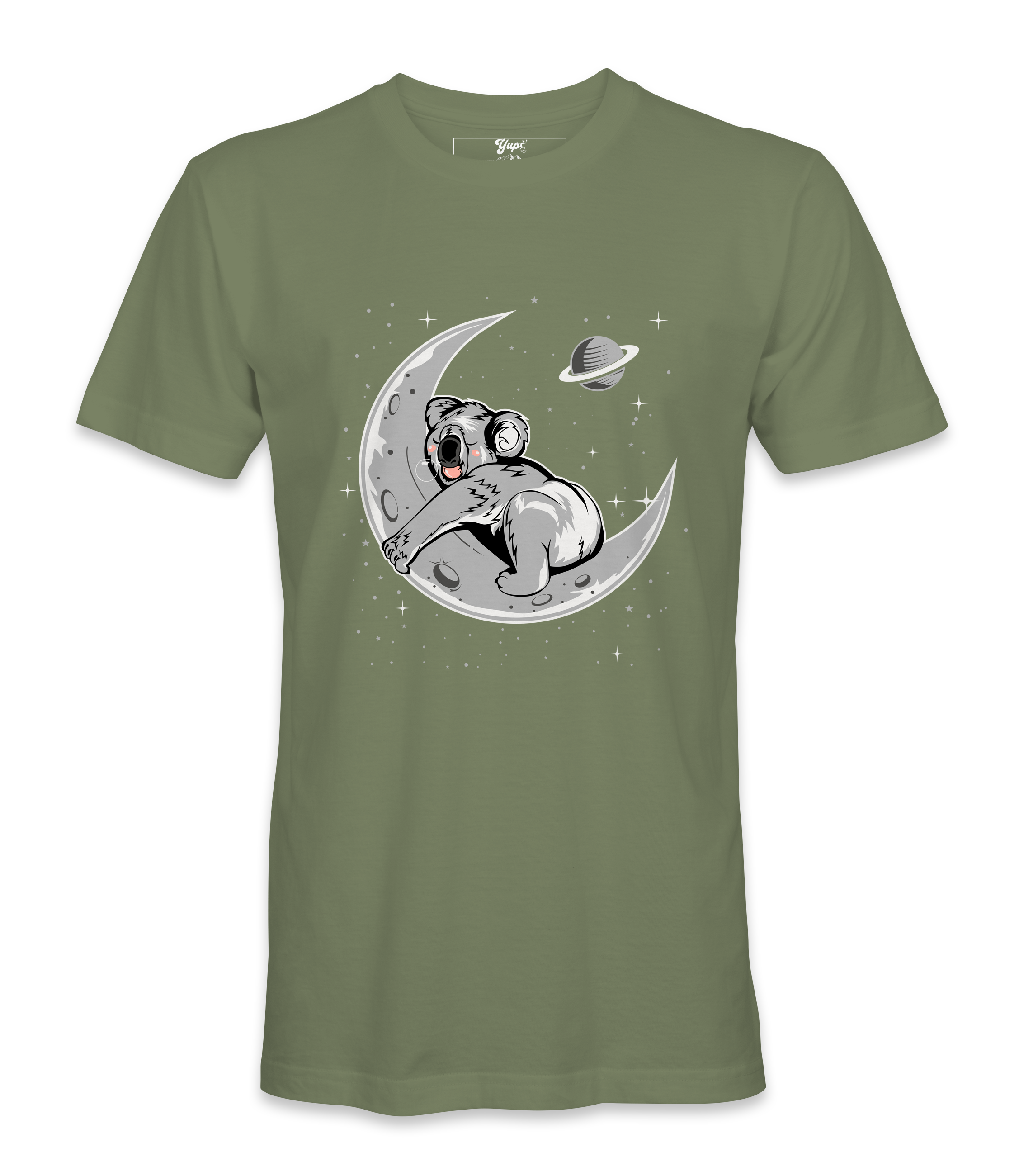 Bear On The Moon - T-shirt