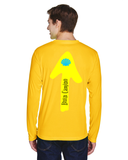 Buen Camino  (Back) Performance Long Sleeve Shirt