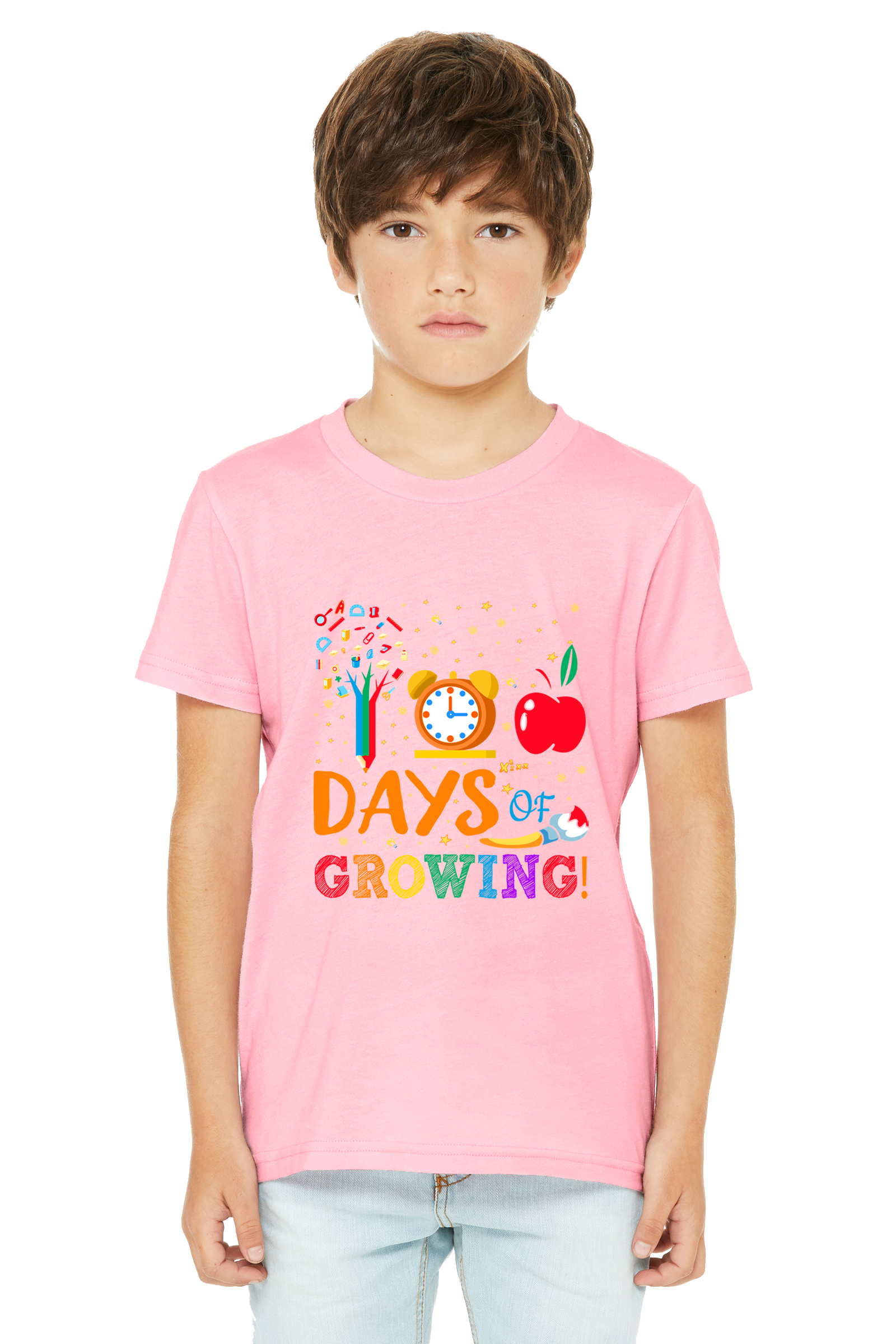 100 Days Of Growing Unisex Youth T-Shirt