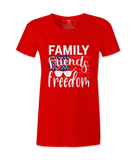 Family,  Friends, Freedom - T-shirt