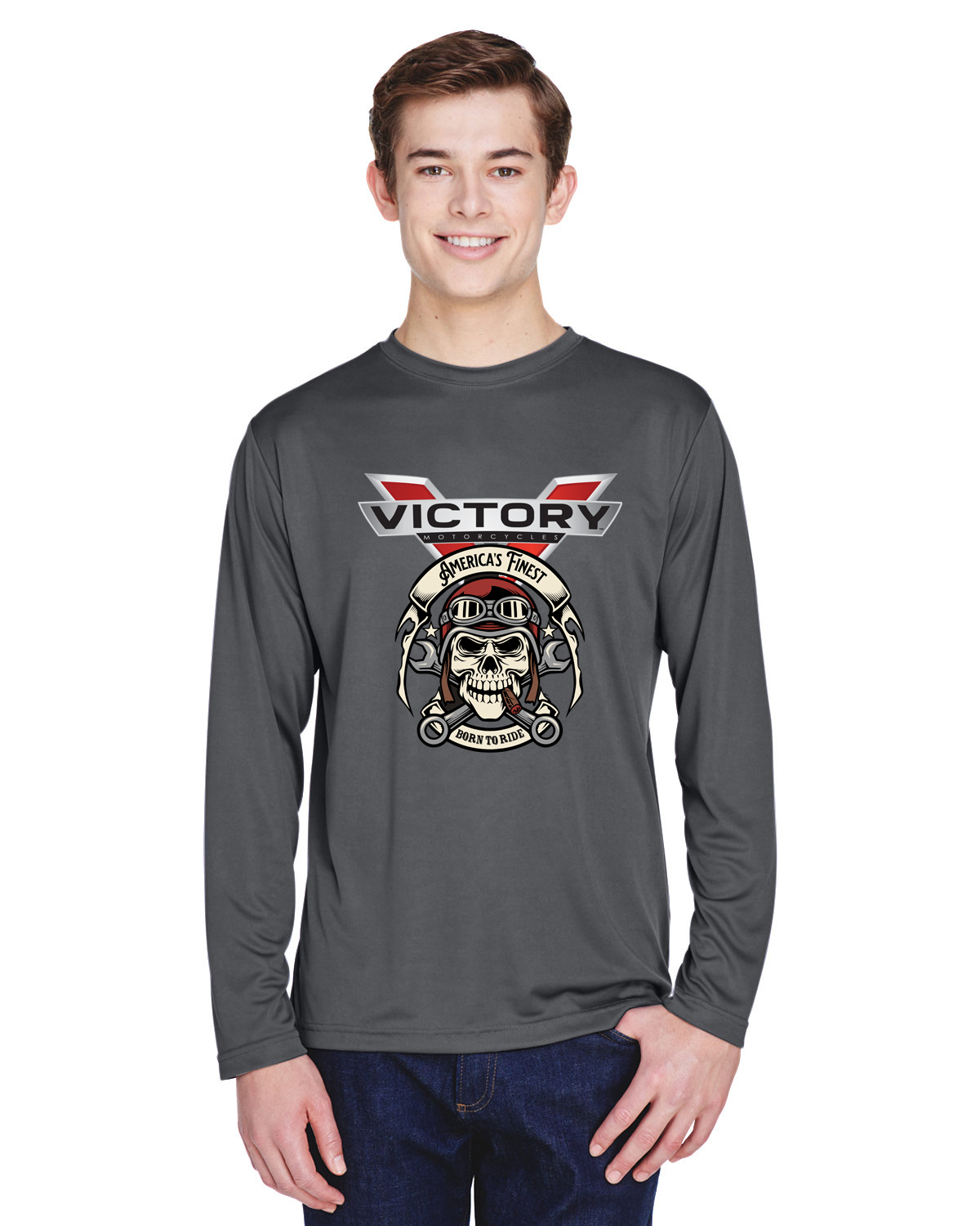 Victory Born to Ride  Performance Long Sleeve Shirt