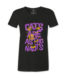 Cats Are Austronauts Female T-shirt