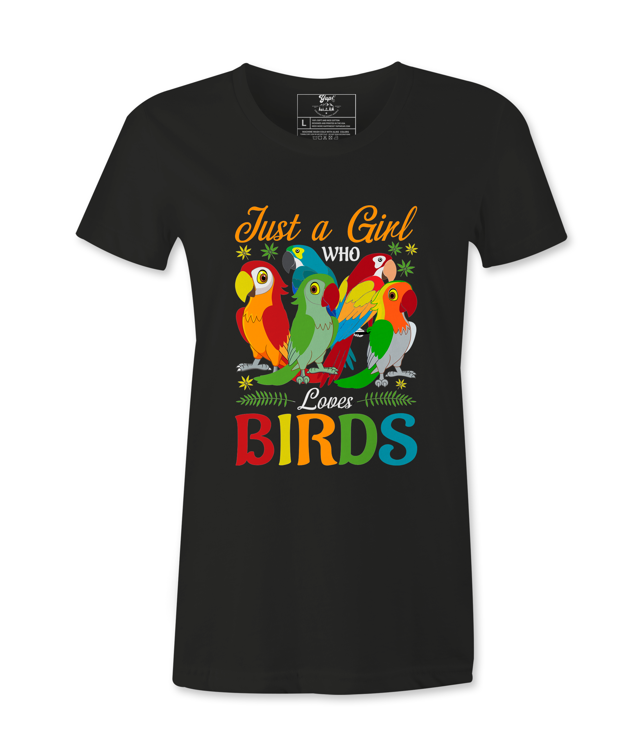 Just A Girl Who Loves Birds  Tshirt