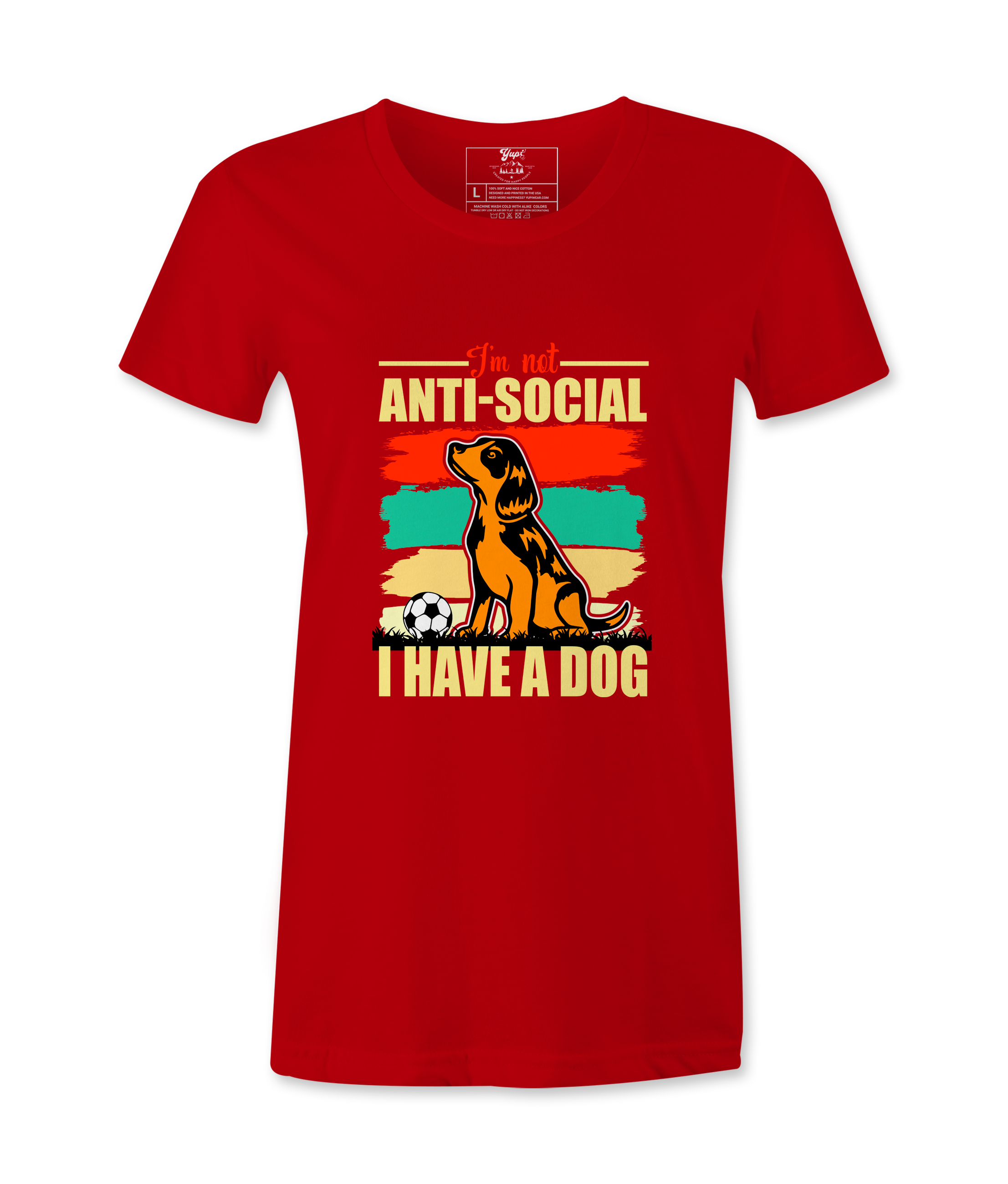 I'm Not Anti-social - T-Shirt