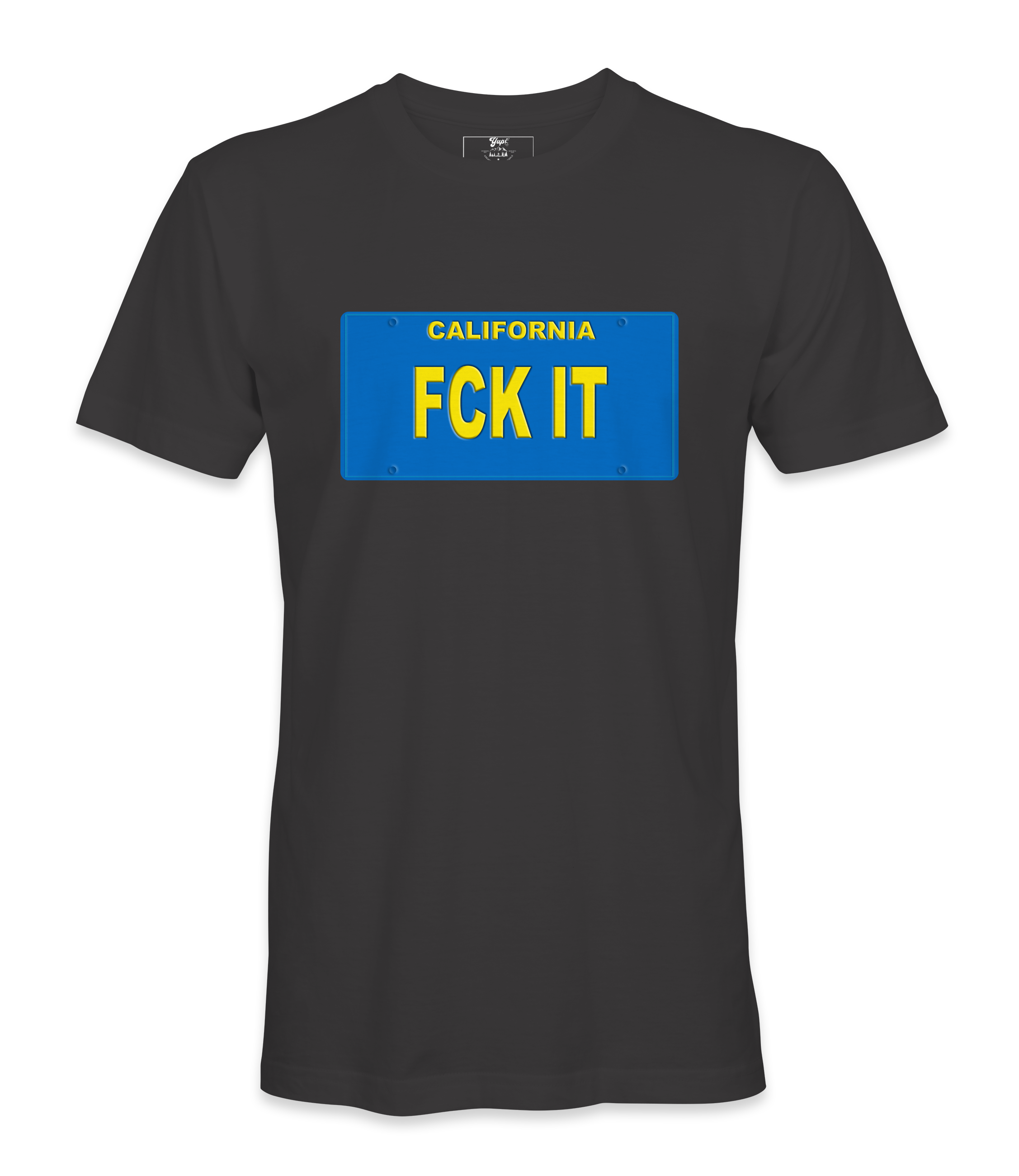 FCK IT  License Plate T=Shirt