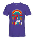 Eat Sleep Horses Repeat. - T-shirt