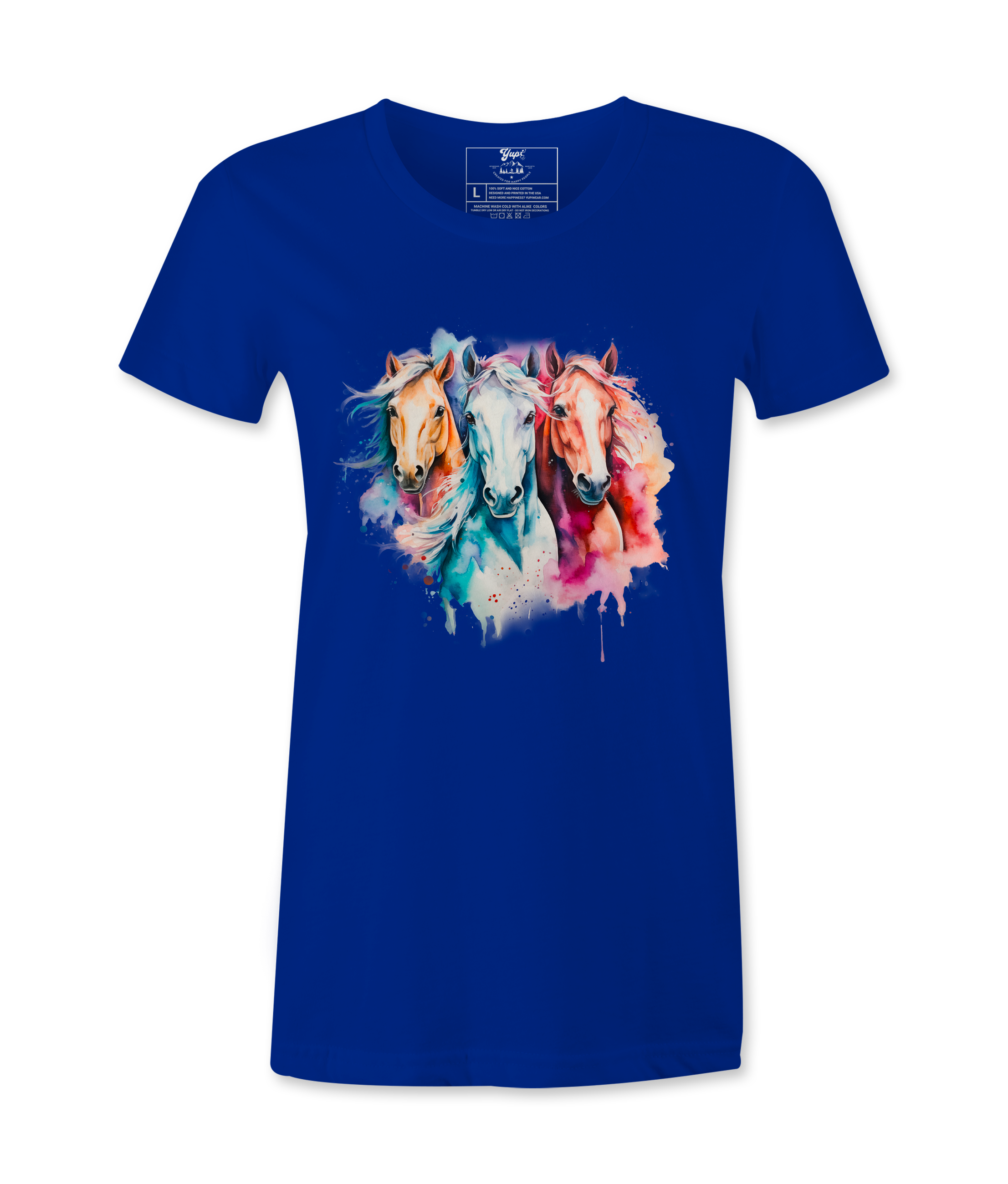 3 Horses - T-shirt