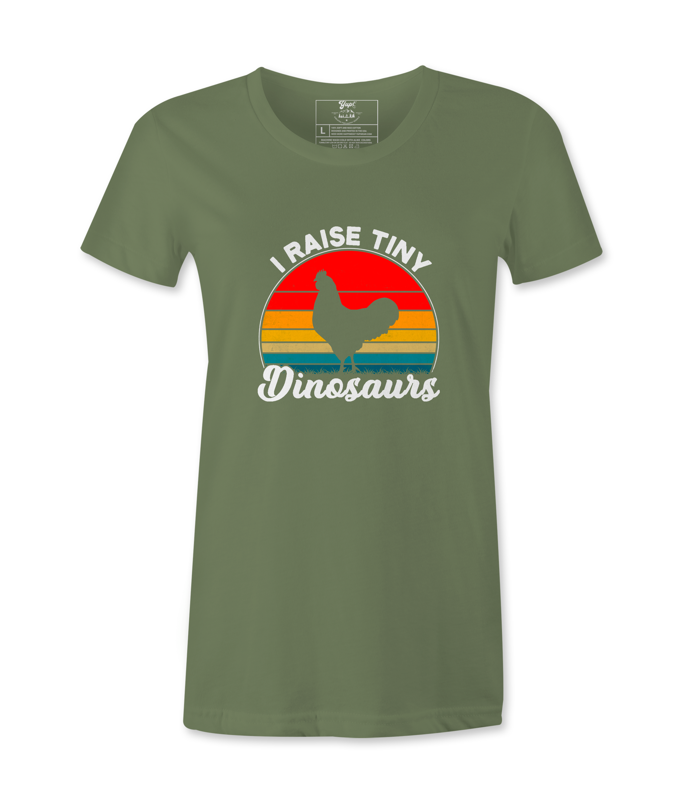 I Raised Tiny Dinasours - T-shirt