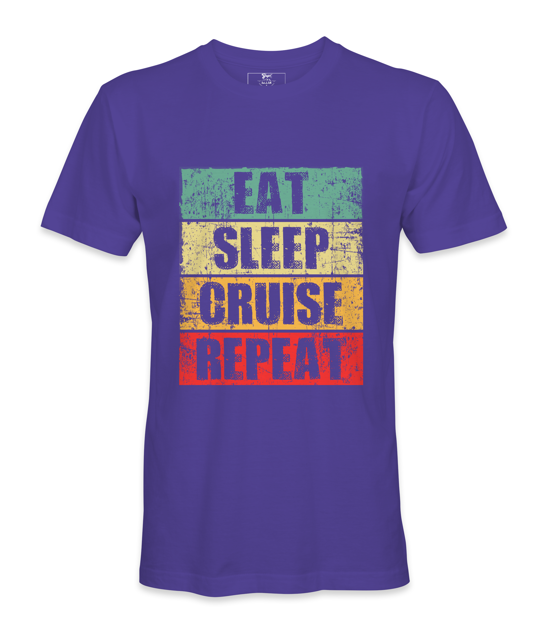 Eat Sleep Cruise Repeat  - T-shirt