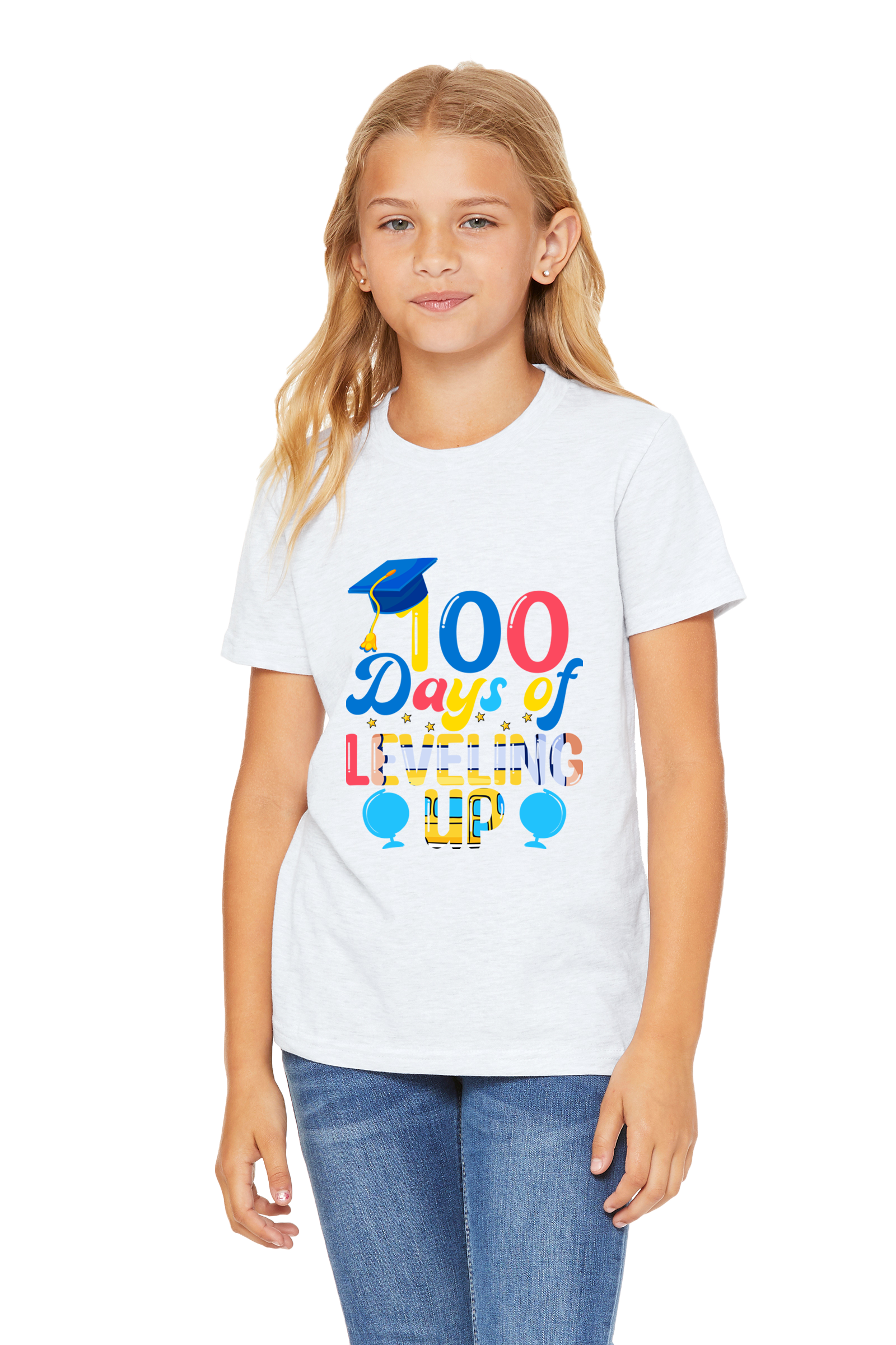 100 Days of Leveling Up  Unisex Youth T-Shirt