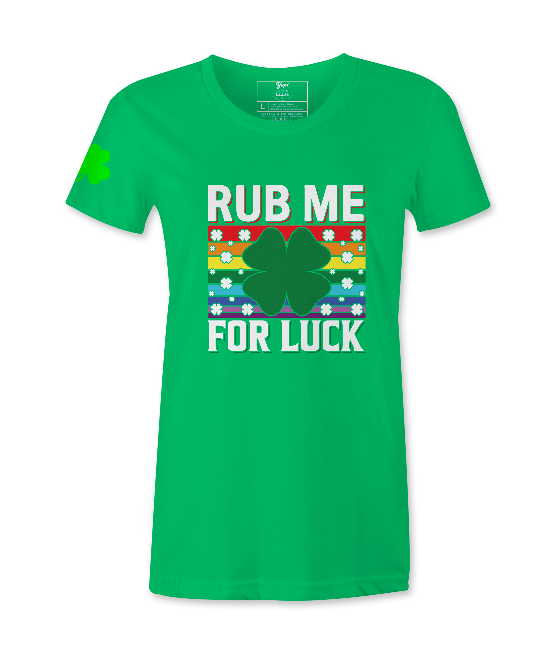 Rub Me For Luck - Female T-Shirt