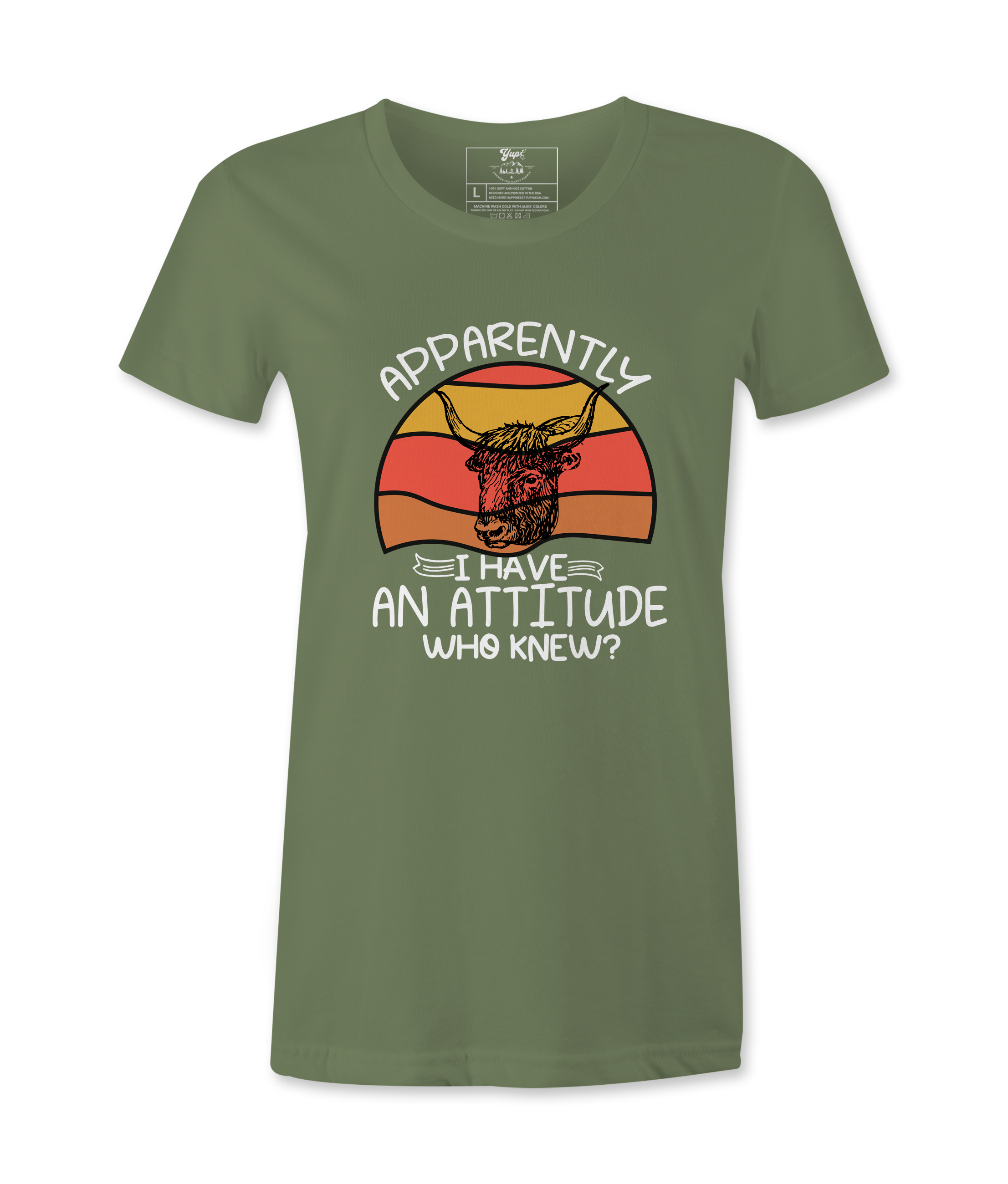 Apparently I have An  Attitude - T-shirt