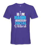 Ham Radio The Original Social Network- T-Shirt