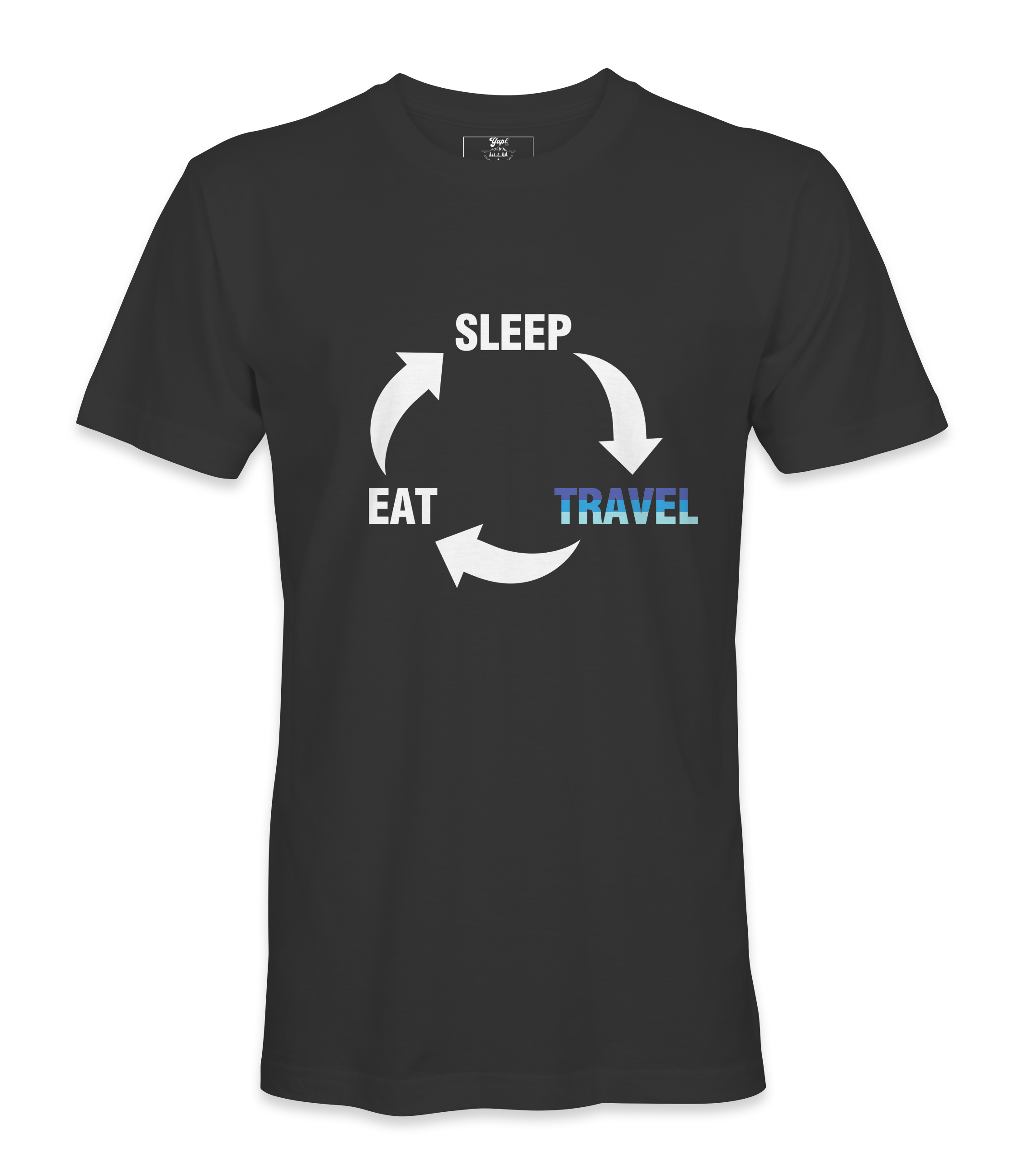 Eat Sleep Travel - T-shirt