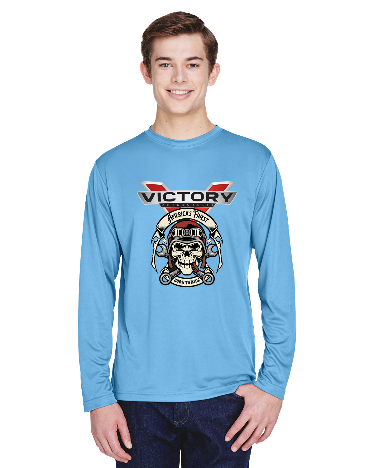 Victory Born to Ride  Performance Long Sleeve Shirt