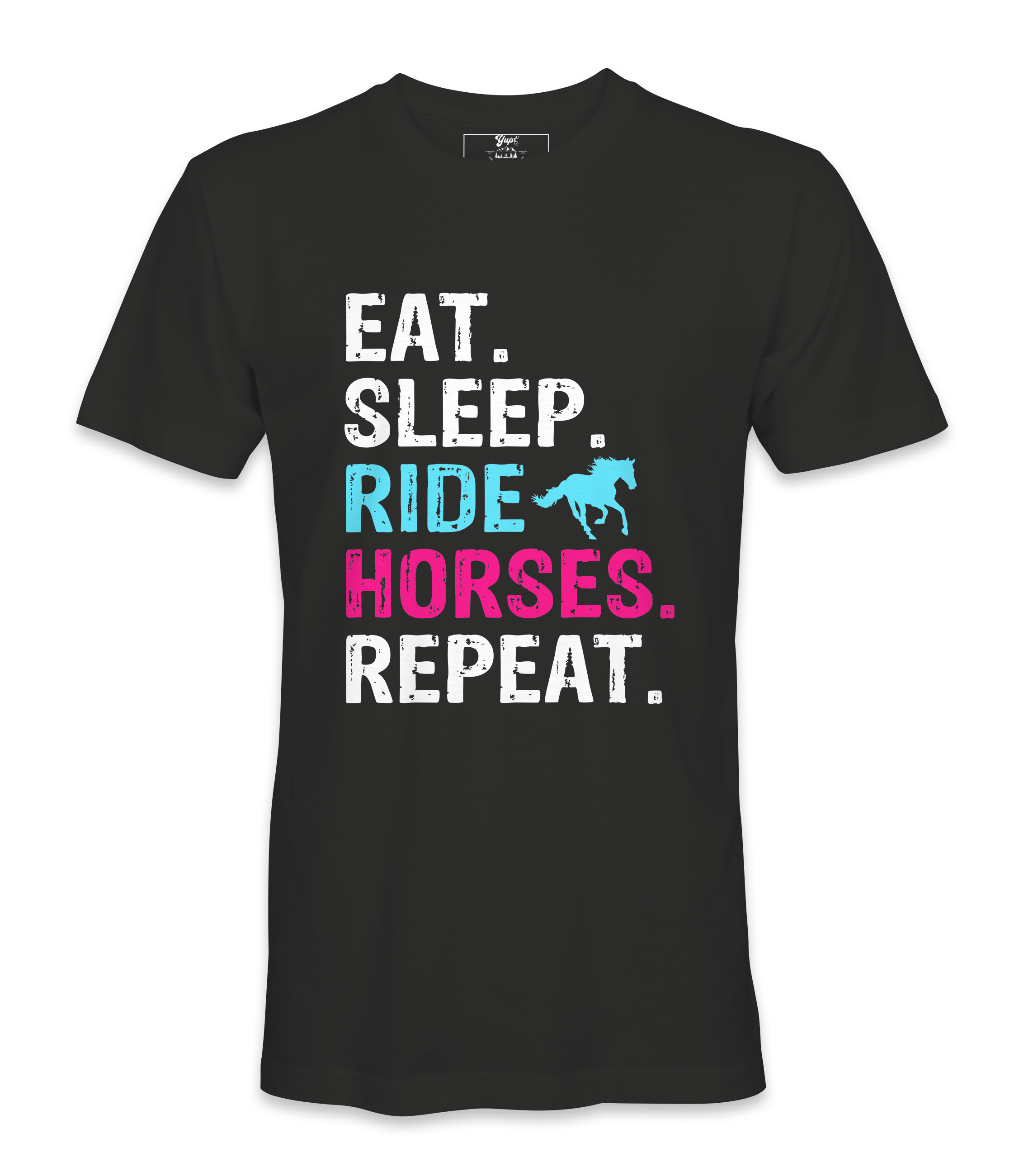 Eat Sleep Ride Horses Repeat - T-shirt