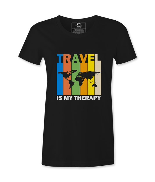 TravelIs My Therapy - T-shirt