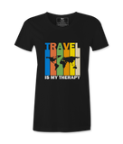 TravelIs My Therapy - T-shirt