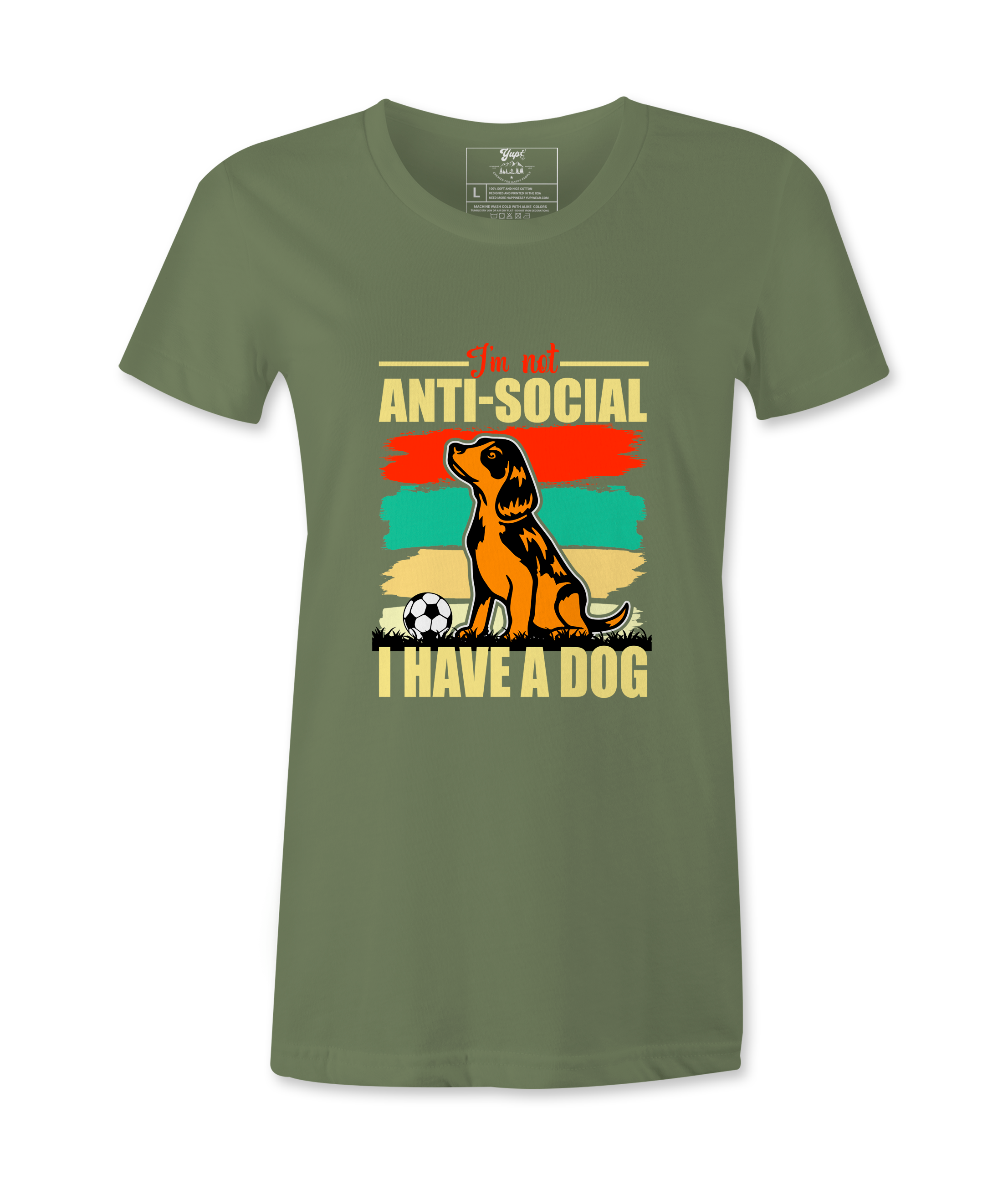 I'm Not Anti-social - T-Shirt