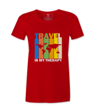 TravelIs My Therapy - T-shirt