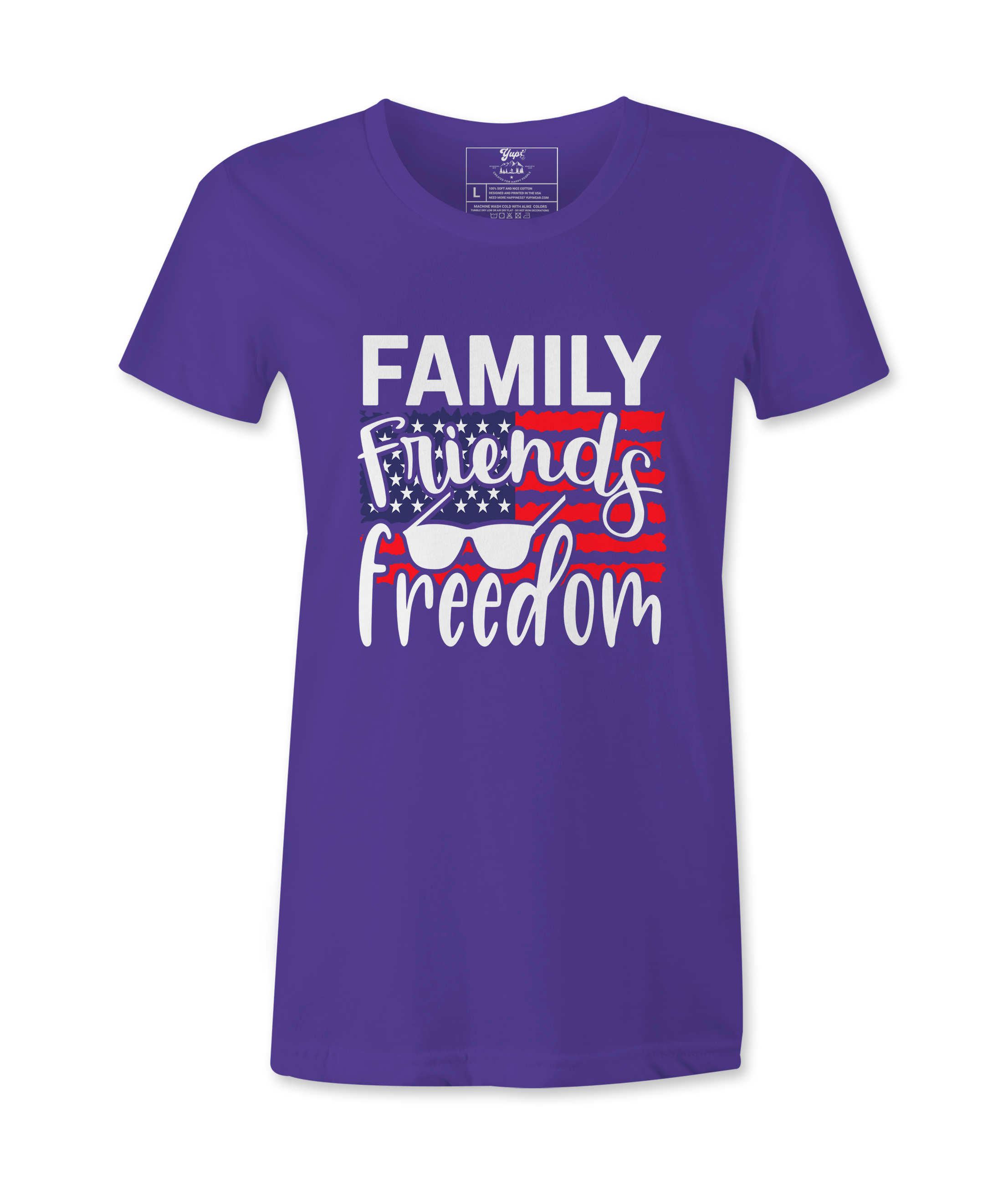 Family,  Friends, Freedom - T-shirt