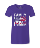 Family,  Friends, Freedom - T-shirt