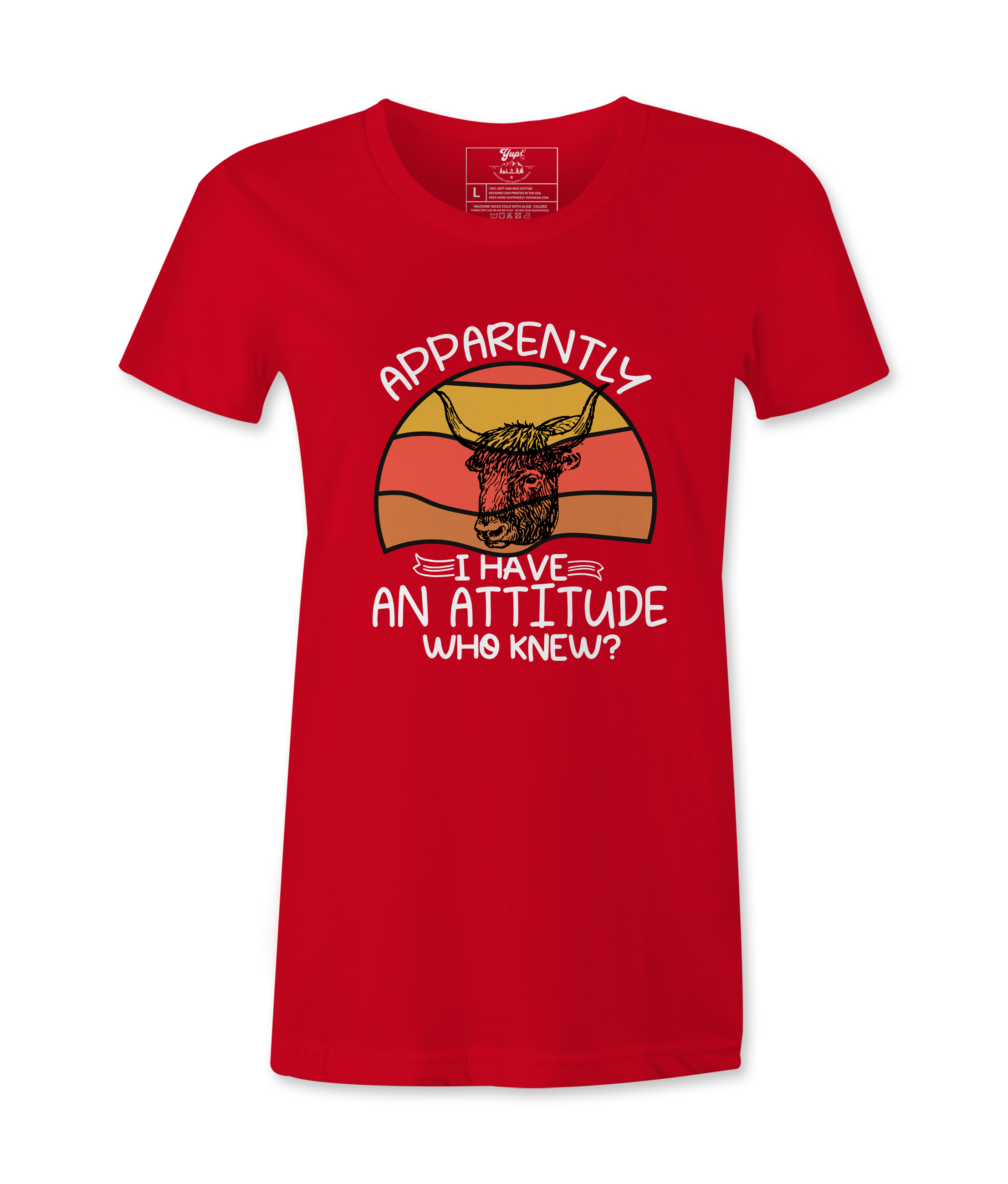 Apparently I have An  Attitude - T-shirt