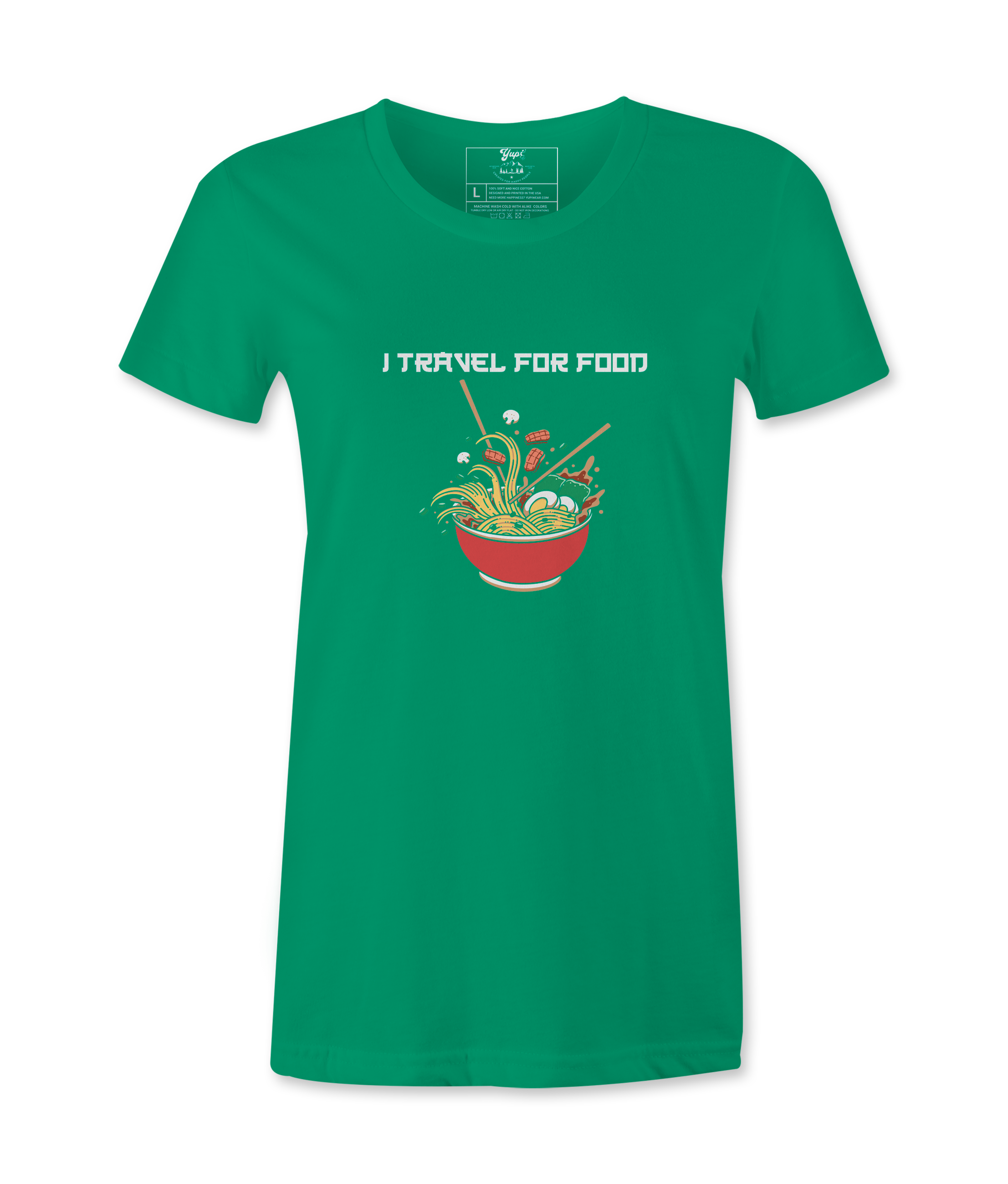 I Travel For Food - T-shirt